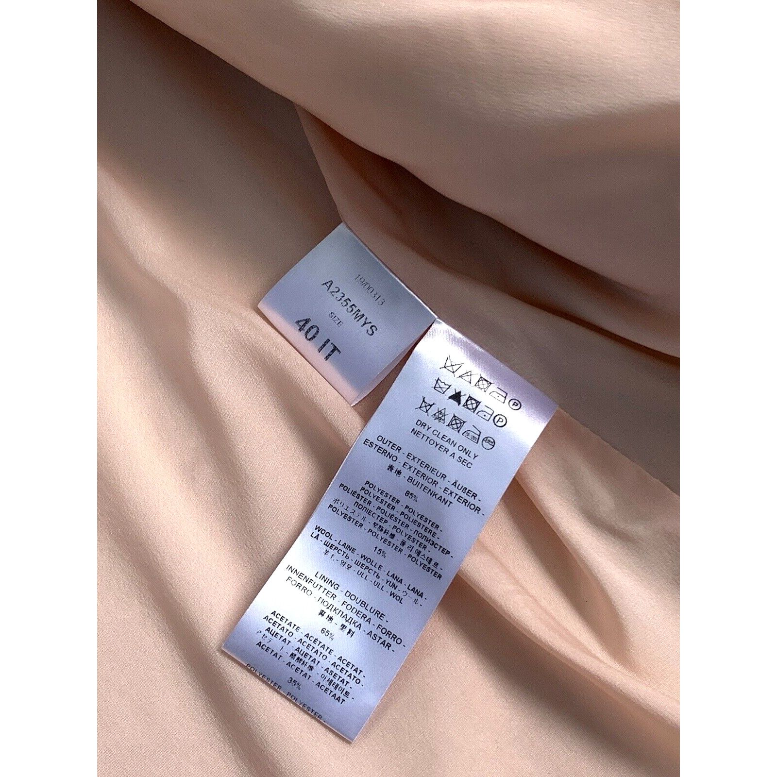 Designer × Harris Wharf London Women's HARRIS WHARF Teddy Trench Coat Jacket IT 40 EU 36 S Size S / US 4 / IT 40 - 21 Thumbnail