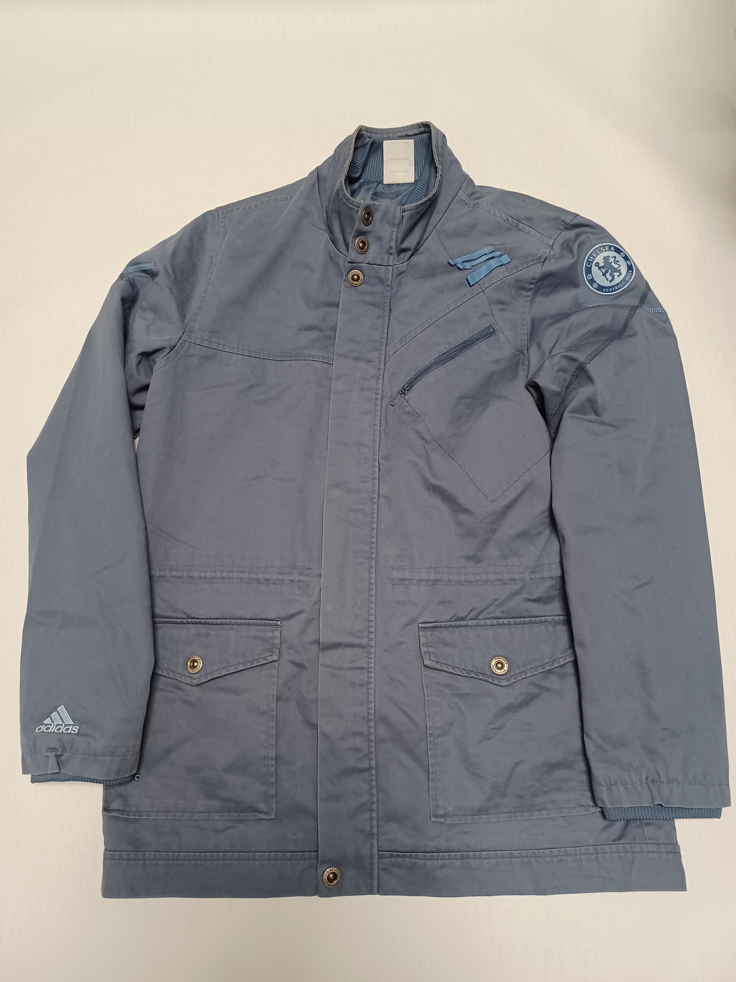 Adidas FC CHELSEA LONDON Adidas multipocket 2007 jacket Size US M / EU 48-50 / 2 - 1 Thumbnail