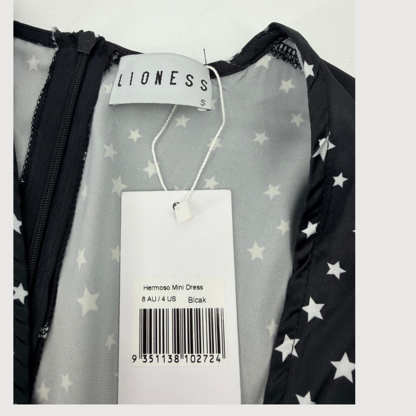 Lioness Lioness Hermoso Stars Mini Dress NWT Black S Size S / US 4 / IT 40 - 4 Thumbnail