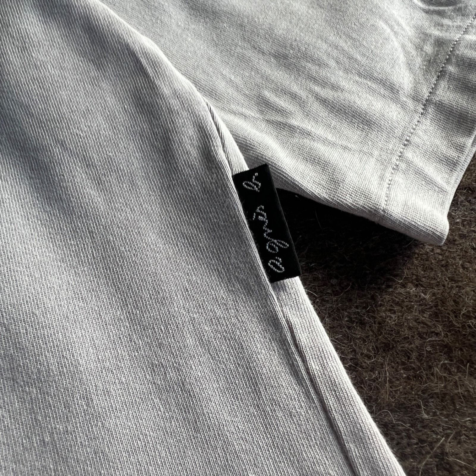 agnes b. Agnes B Paris Minimalist Grey Tee 9940AC Size S / US 4 / IT 40 - 8 Thumbnail