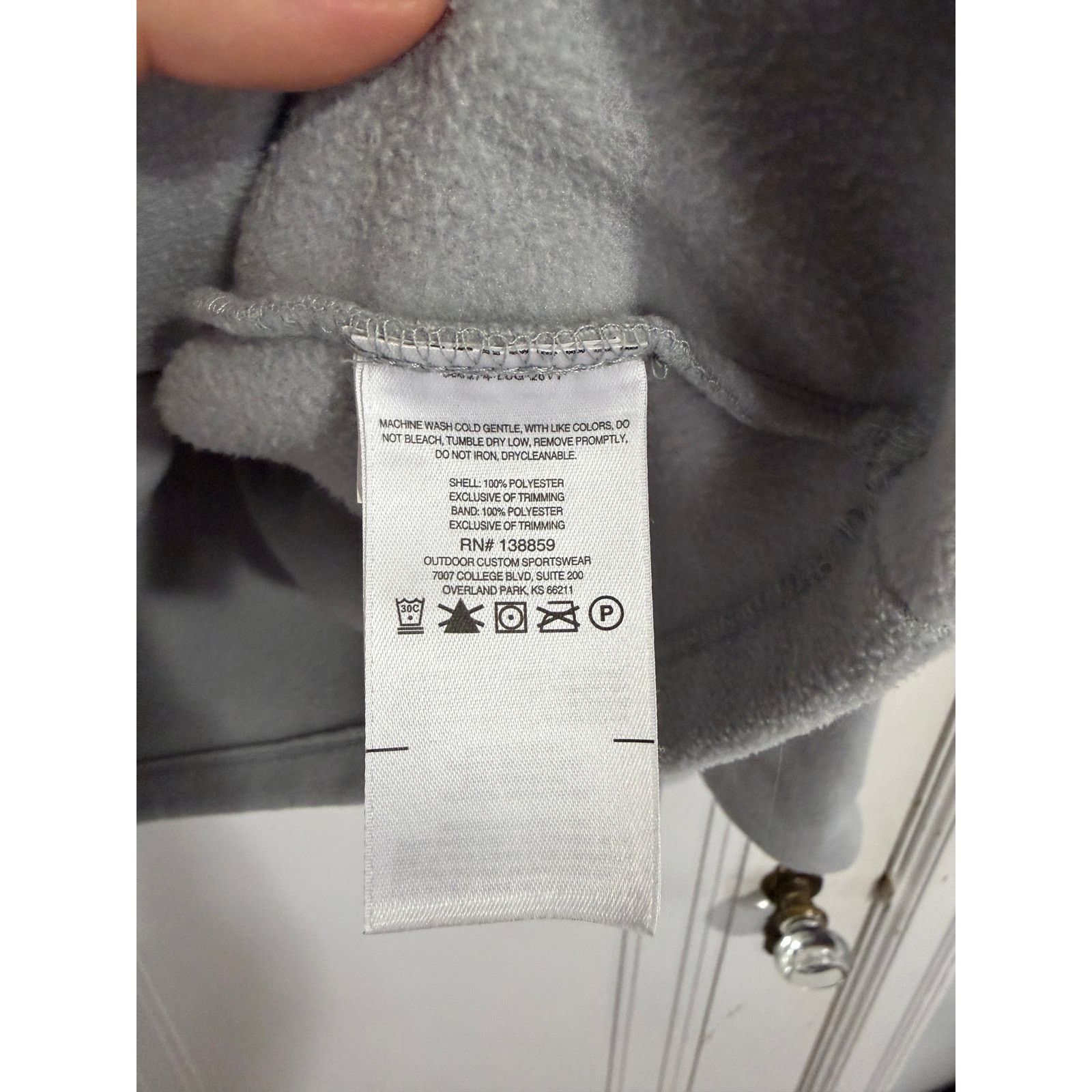 Columbia Luther College Norse Gray Fleece 1/4-Zip Size Medium Size US M / EU 48-50 / 2 - 5 Thumbnail