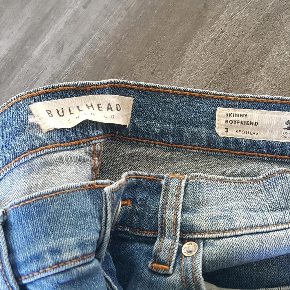 Bullhead Denim Co. Denim Bullhead Boyfriend Jean Size 30" / US 8 / IT 44 - 4 Thumbnail