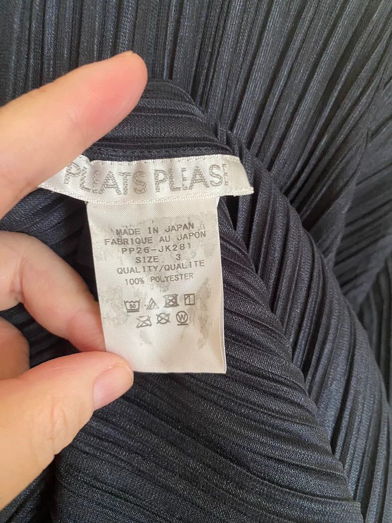 Issey Miyake Issey Miyake Dark blue short-sleeved shirt Size L / US 10 / IT 46 - 2 Thumbnail