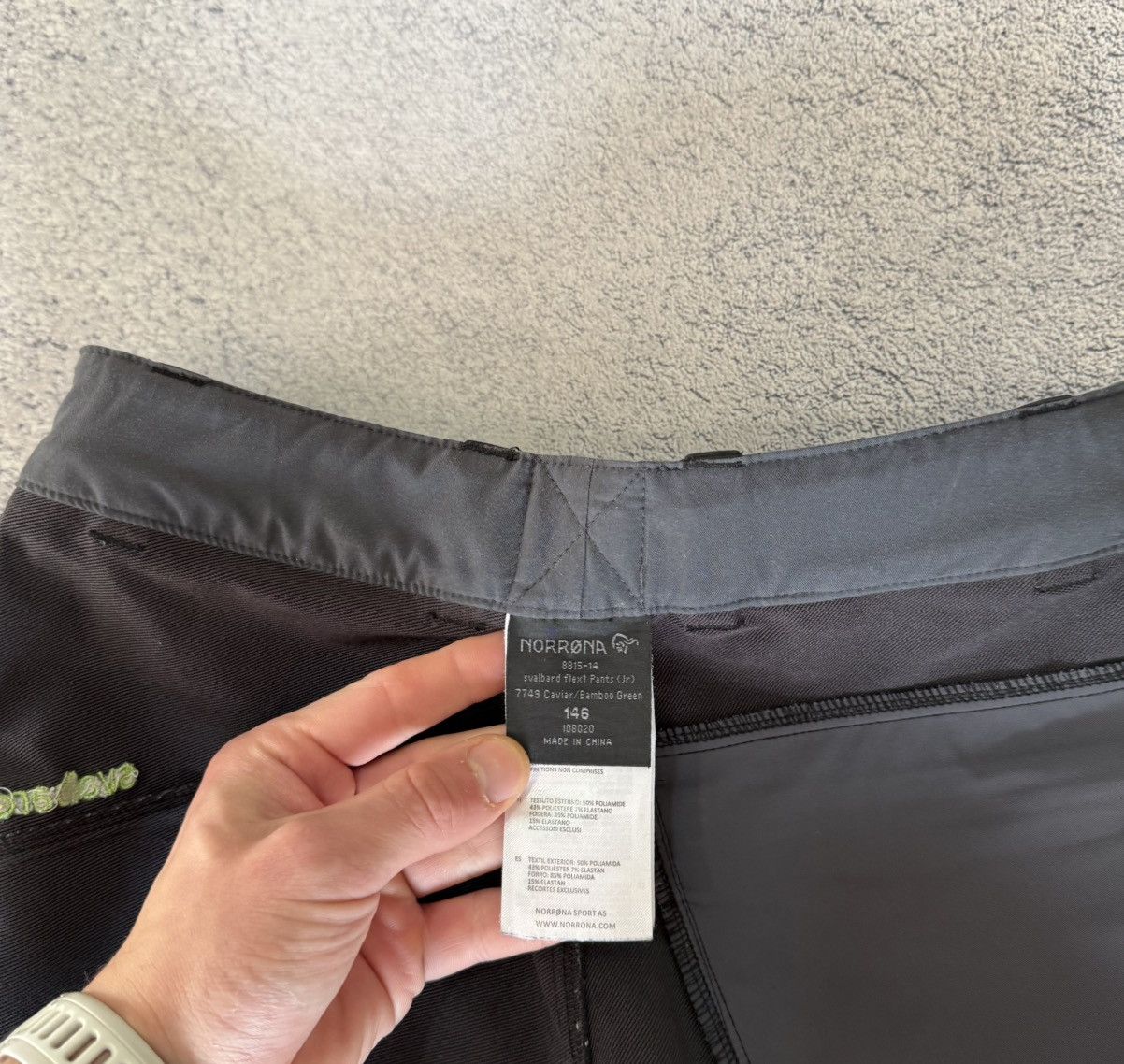 Norrona Norrona Svalbard Flex1 JR Softshell Pants Size 146 Unisex Size US 26 / EU 42 - 9 Thumbnail