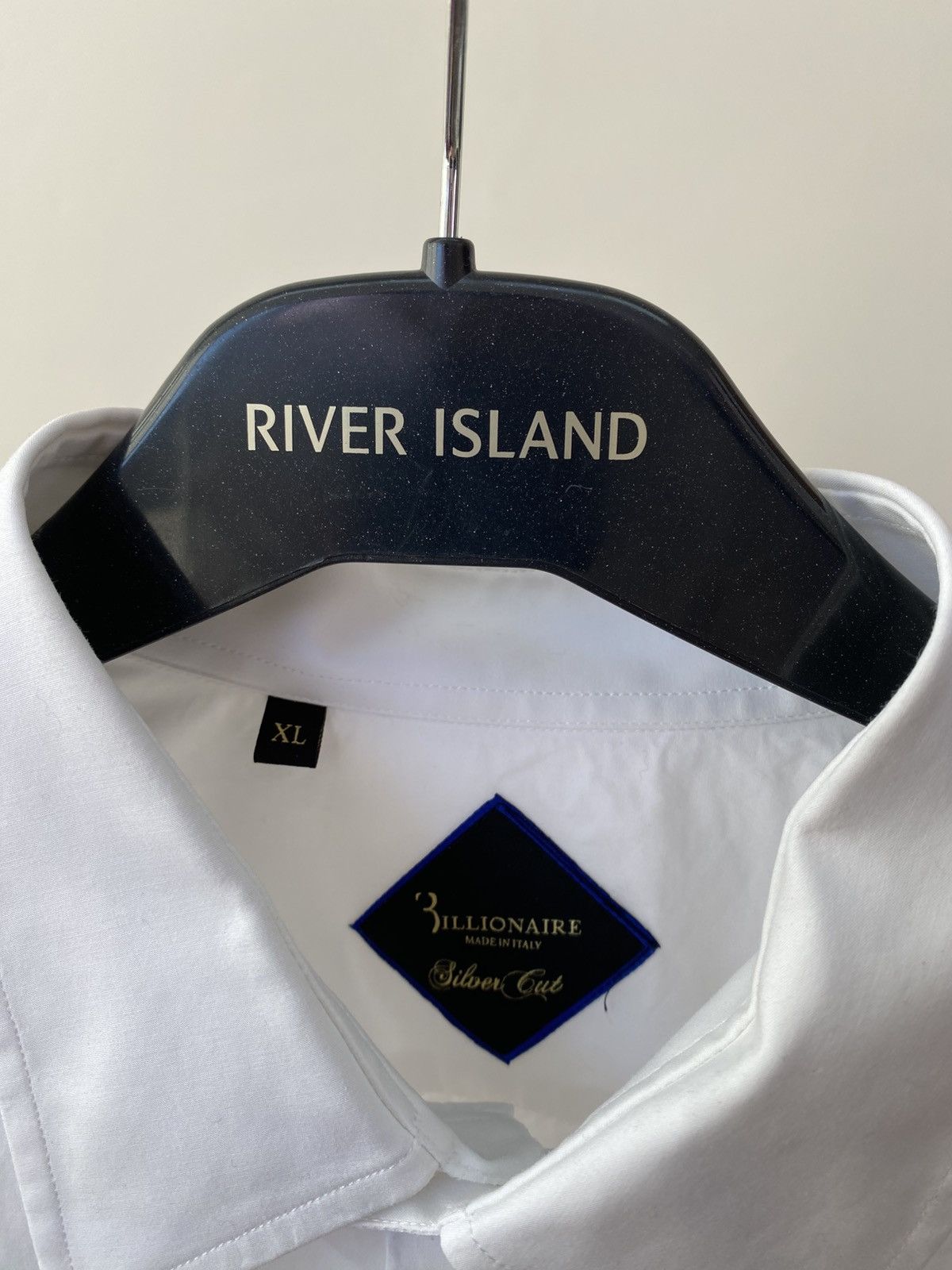 Billionaire Couture Vintage Billionaire White Luxury Button Up Shirt Size US XL / EU 56 / 4 - 5 Thumbnail