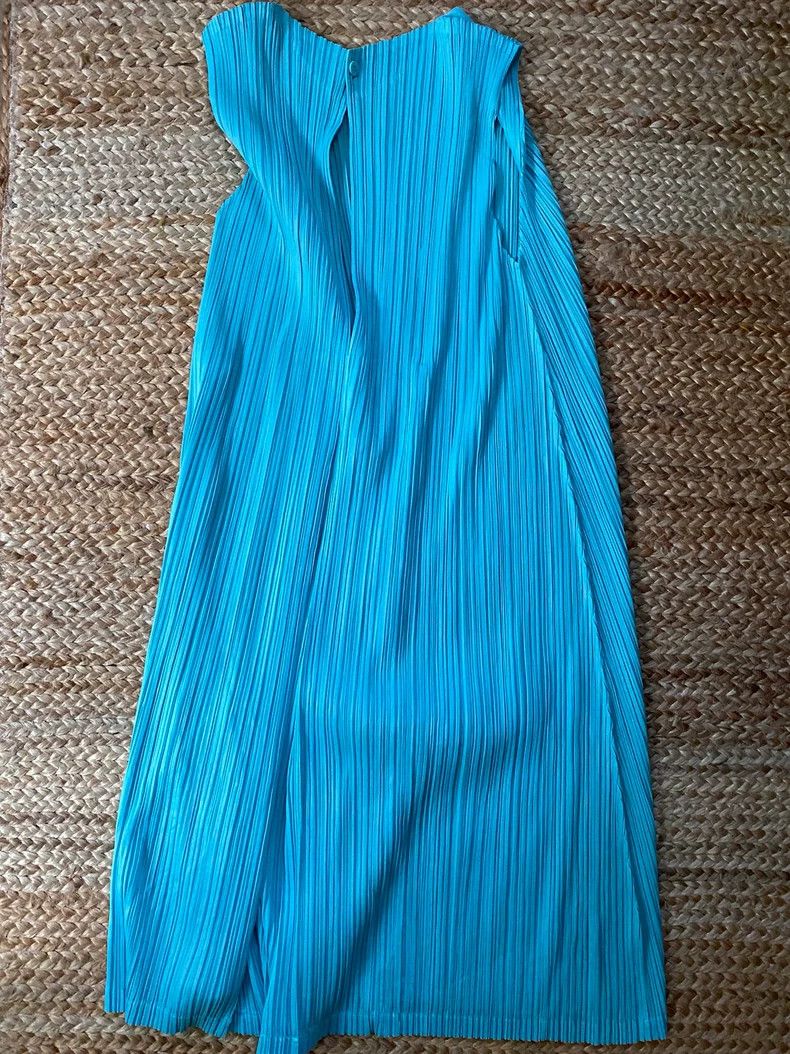 Issey Miyake issey miyake size:1 Mint green pleated dress Size XXS / US 00 / IT 34 - 1 Thumbnail