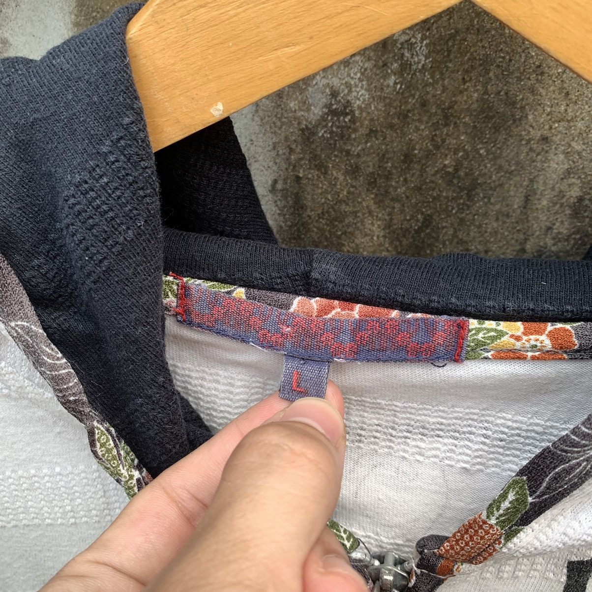 Japanese Brand VINTAGE JAPANESE TRADITIONAL SUKAJAN KOI ZIPHOODIE Size US L / EU 52-54 / 3 - 5 Thumbnail