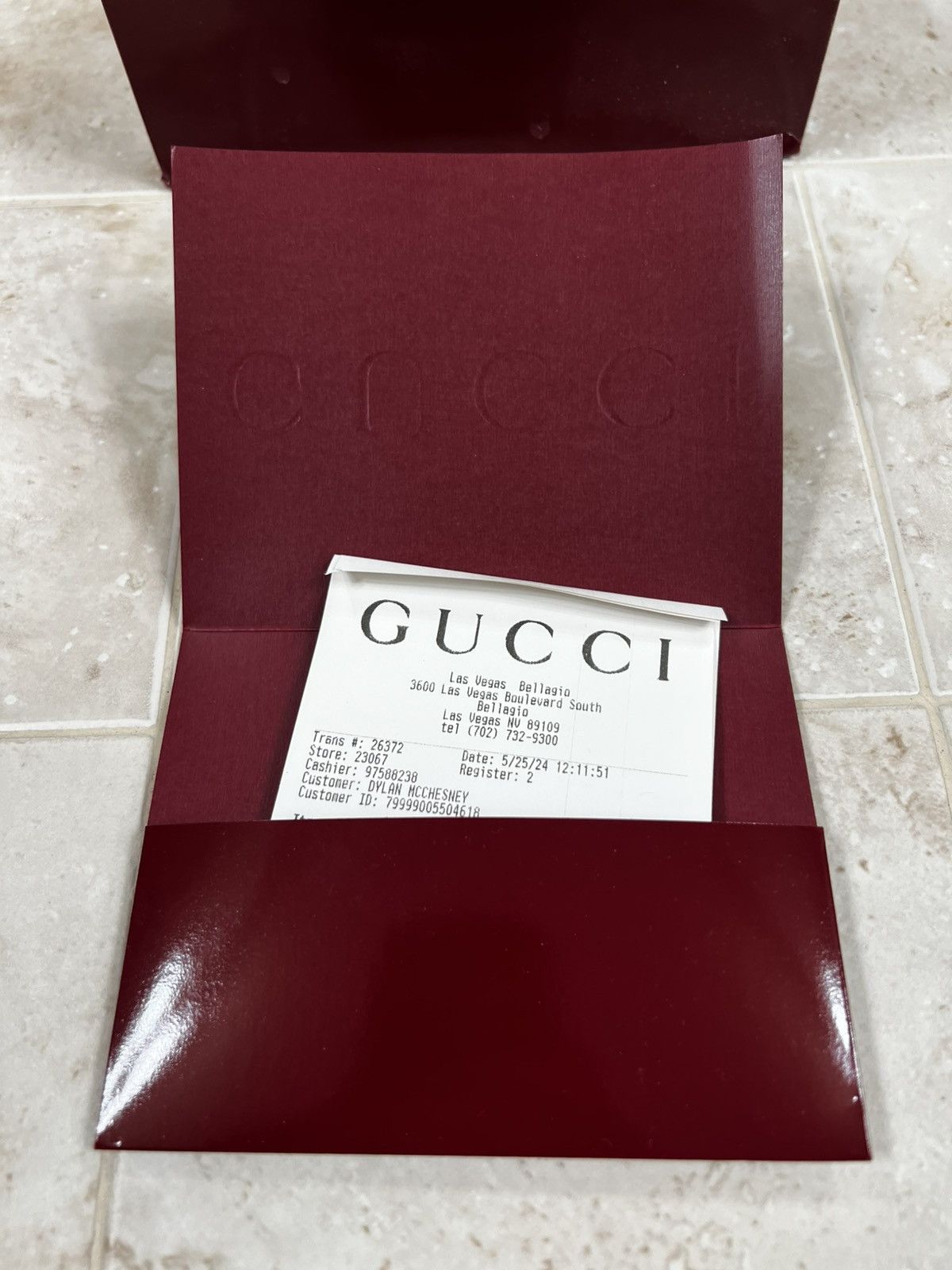 Gucci Gucci Sunglasses Black/Gold (Gender Fluid Size ONE SIZE - 16 Thumbnail