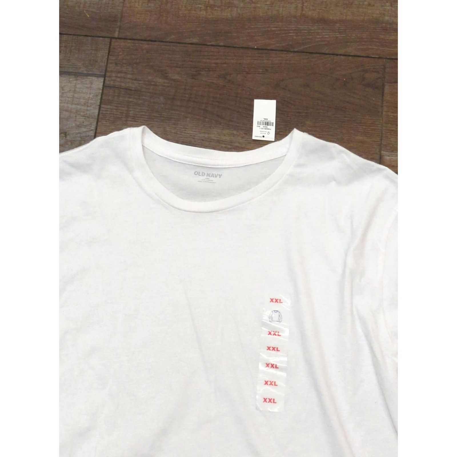 Old Navy Old Navy Men’s Long Sleeve Pullover Shirts 2XL White/Gray NWT Size US XXL / EU 58 / 5 - 3 Thumbnail