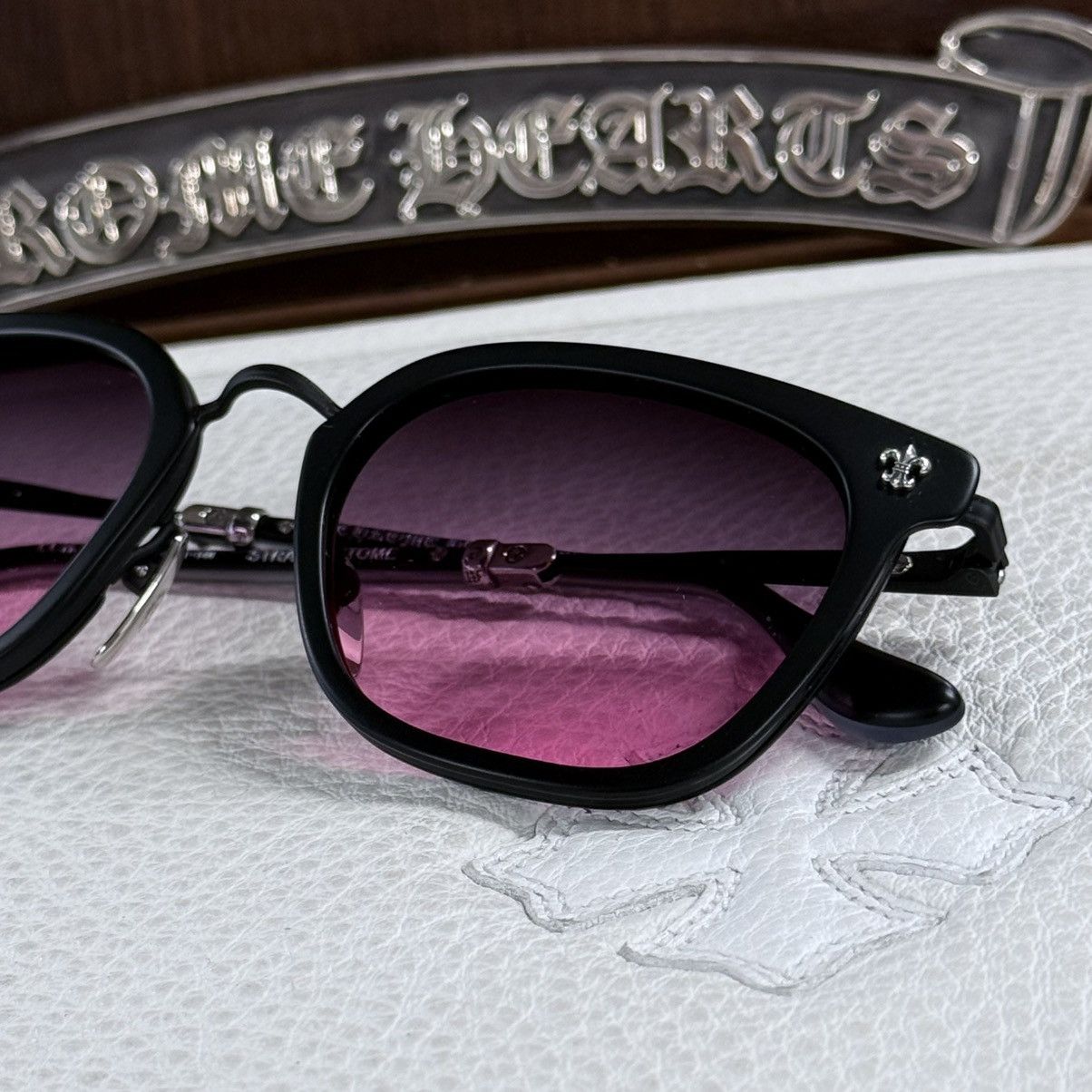 Chrome Hearts Chrome Hearts Strapadictome 1/1 Sunglasses Size ONE SIZE - 7 Thumbnail