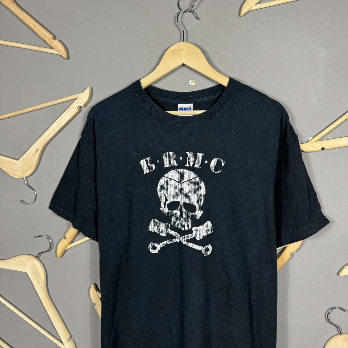 Band Tees Vintage Black Rebel Motorcycle Club BRMC T-shirt Size US L / EU 52-54 / 3 - 3 Thumbnail