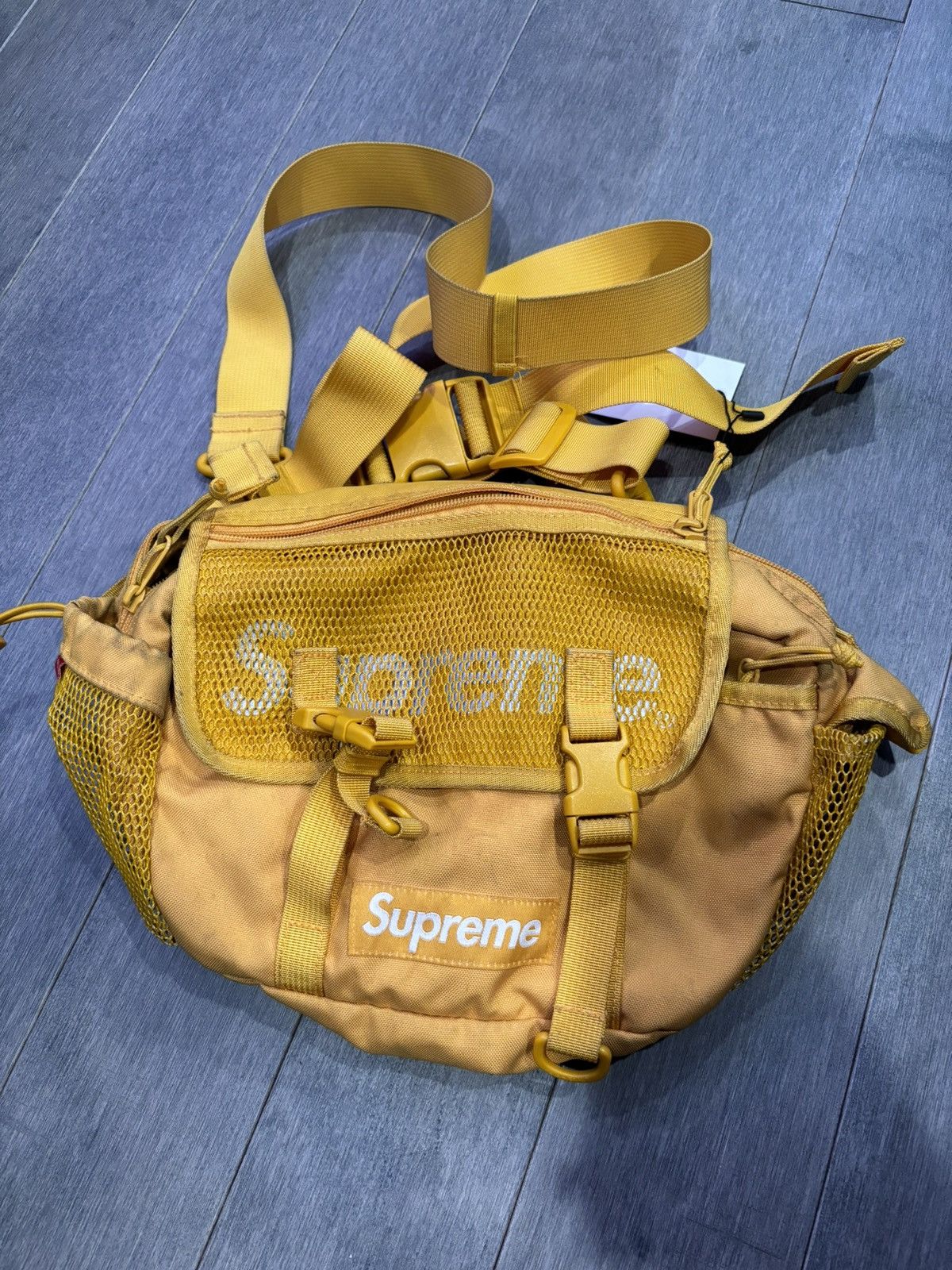 Supreme Supreme Waist Bag yellow Grailed