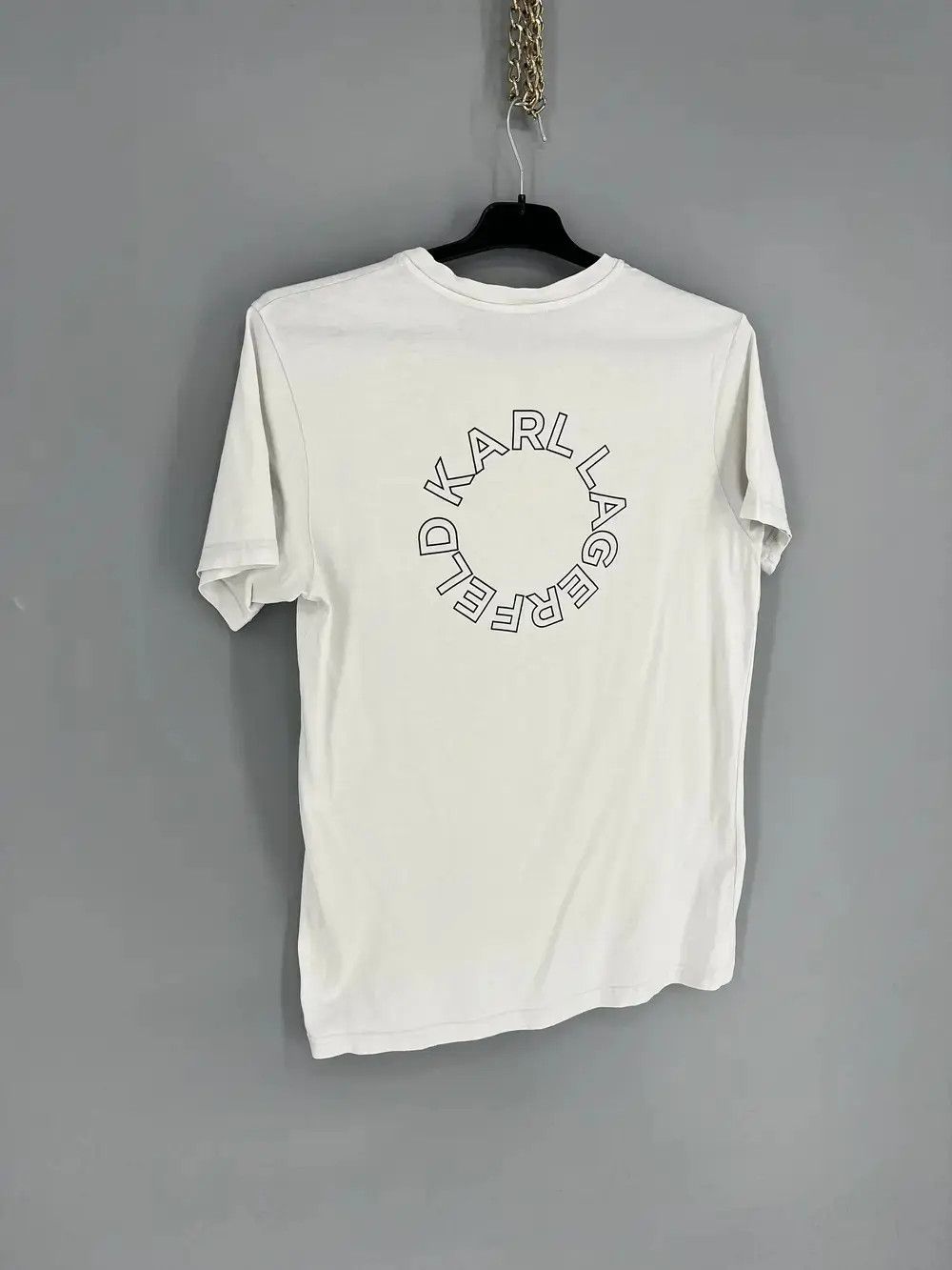 Karl Lagerfeld Karl Lagerfeld Beachwear T-Shirt Short Sleeve Big Logo Men Size US M / EU 48-50 / 2 - 12 Thumbnail