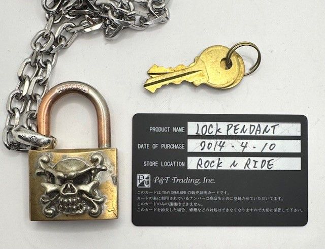 Other TRAVIS WALKER Double Cross .925 Skull Padlock Size ONE SIZE - 8 Thumbnail