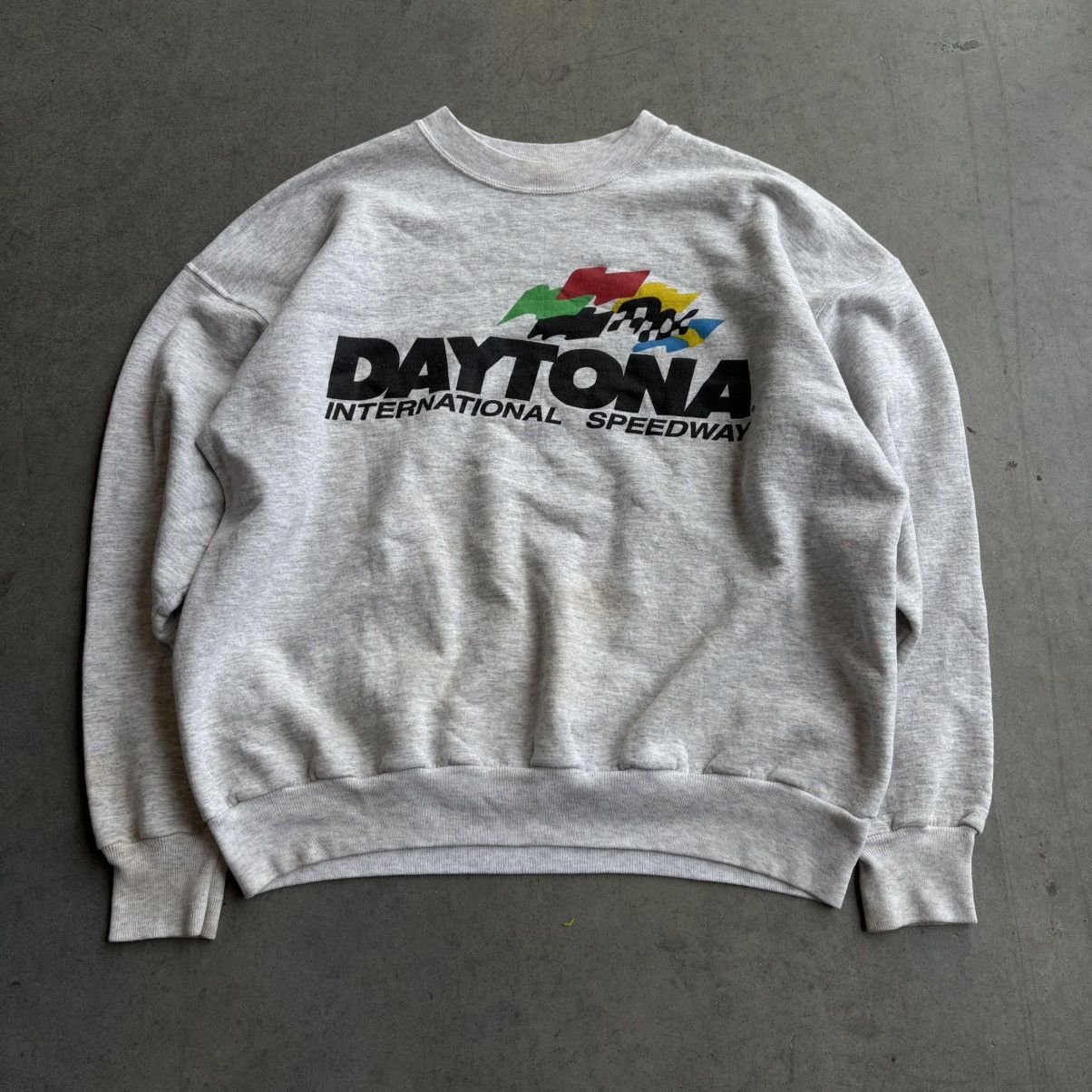 Daytona × NASCAR Vintage Daytona 1990's Sweatshirt NASCAR Racing Crewneck Size US XL / EU 56 / 4 - 3 Thumbnail