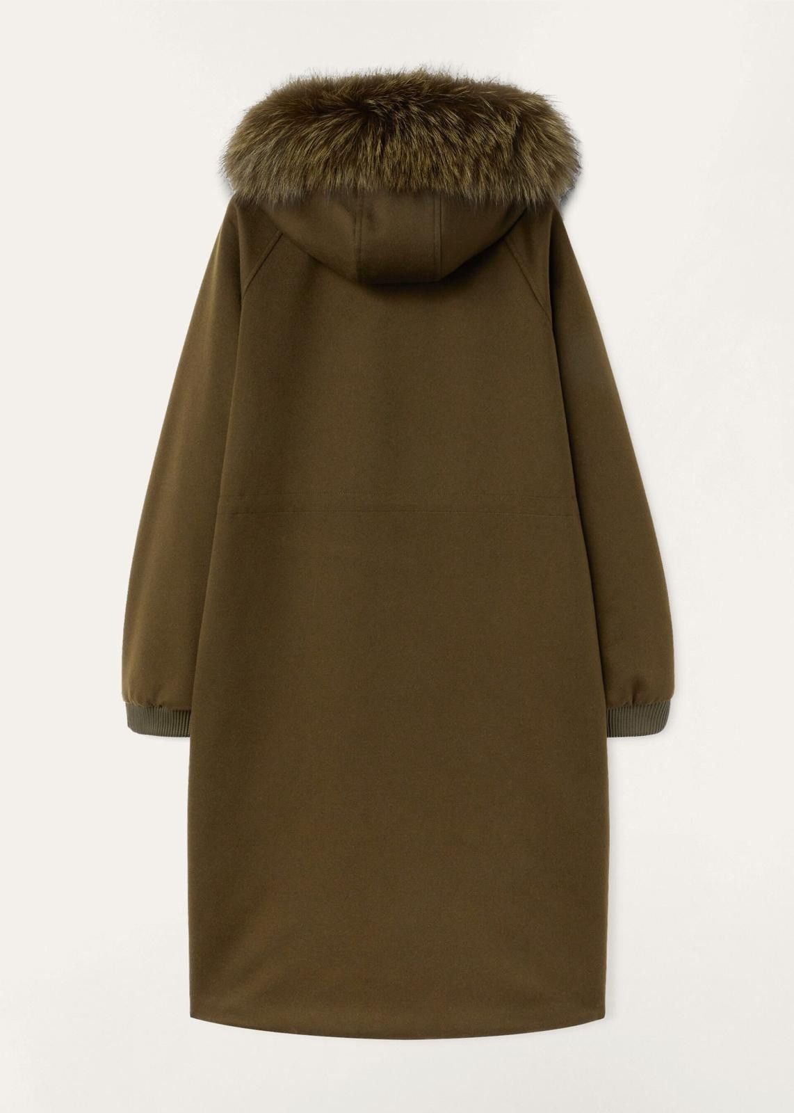 Loro Piana o1srvl11e1124 Icery Long Jacket in Brown Size L / US 10 / IT 46 - 2 Thumbnail
