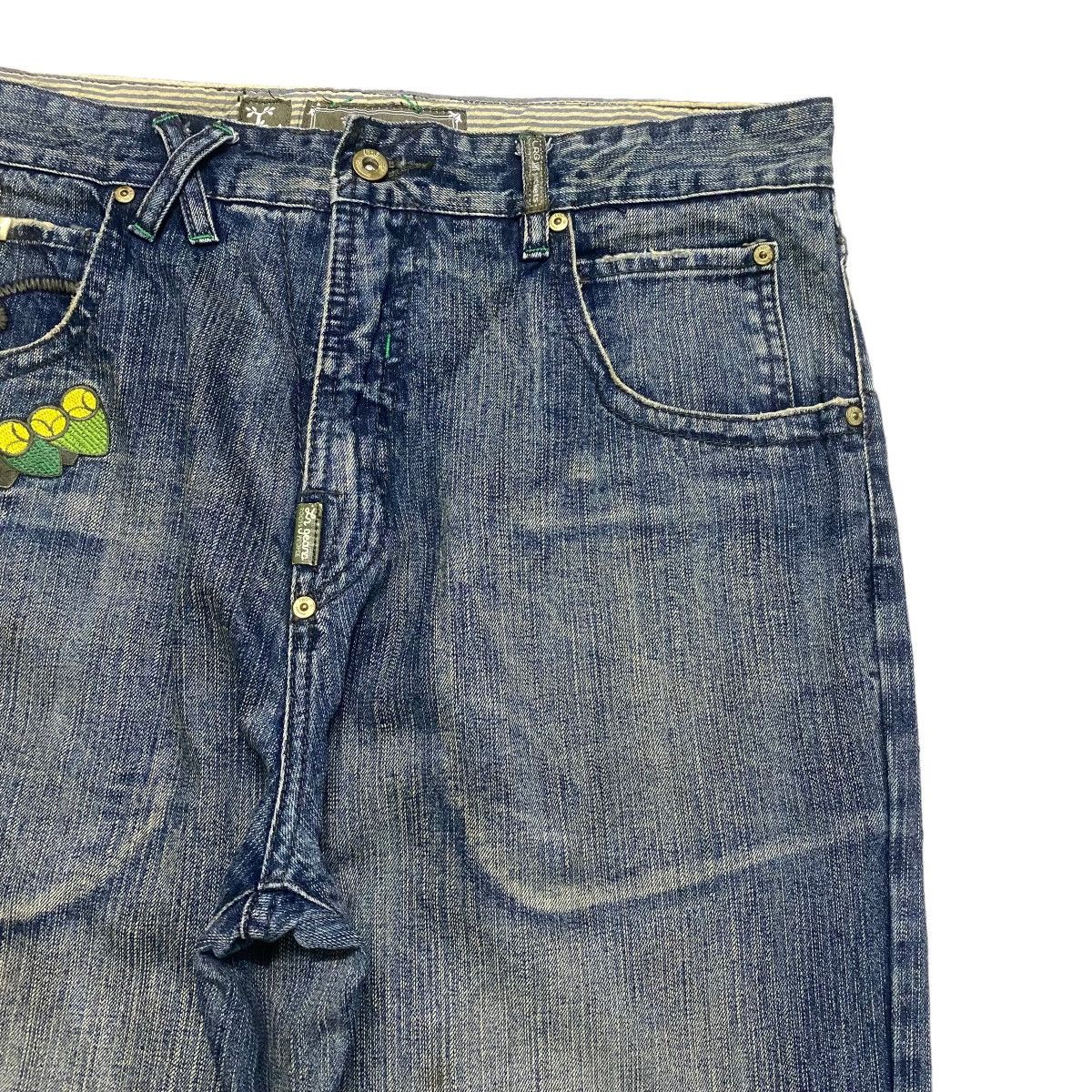 LRG Vintage LRG Denim Baggy Jeans Embroidery Japanese Tea Garden Size US 36 / EU 52 - 5 Thumbnail