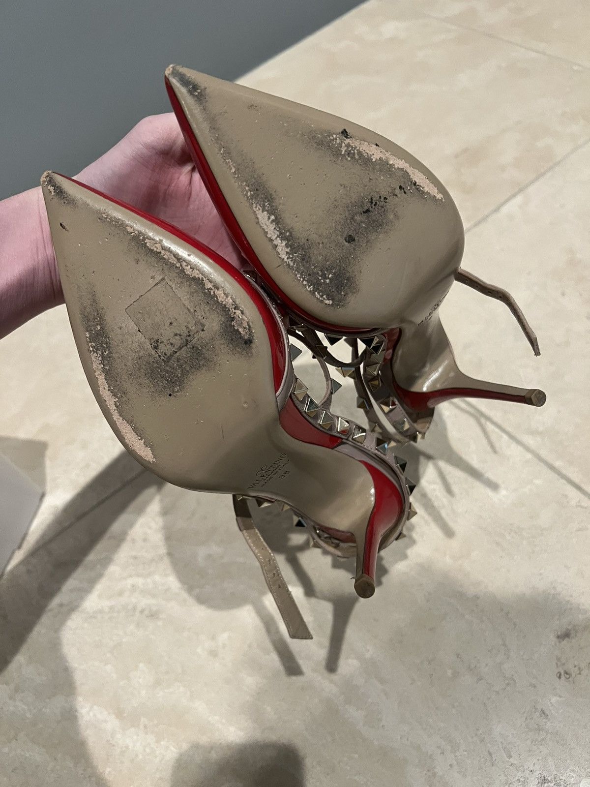 Valentino Rockstud heels Size US 8 / IT 38 - 8 Thumbnail