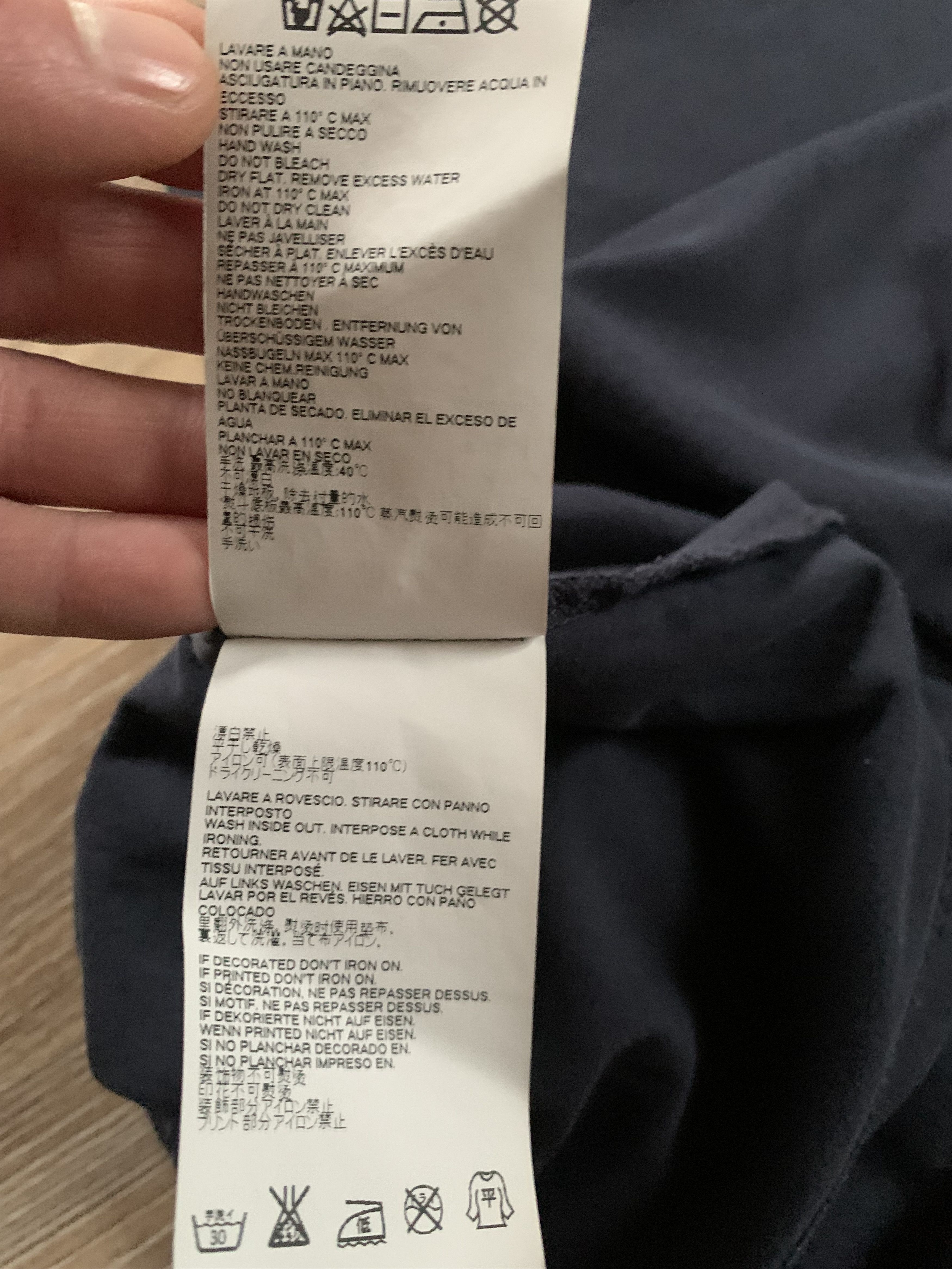 Vivienne Westwood Vintage Vivienne Westwood Basic Navy Blue T-Shirt Size US XL / EU 56 / 4 - 8 Thumbnail