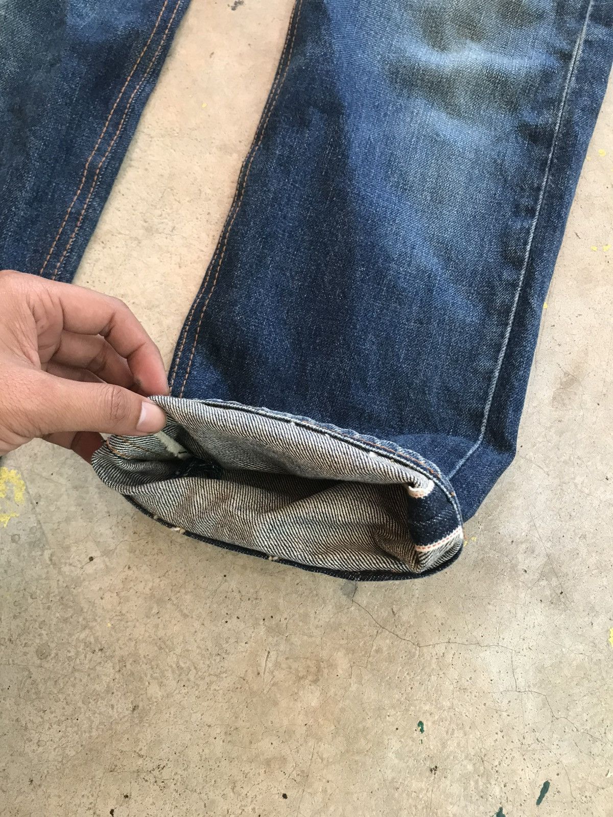 Levi's Levis 502 Big E 80s Talon Zipper Size US 33 - 13 Thumbnail