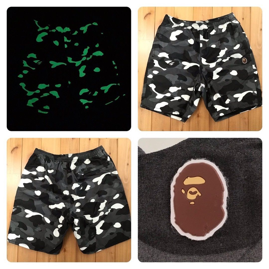 Bape 💫Glow in the dark💫 BAPE city camo shorts APE ★size M Size US 32 / EU 48 - 1 Thumbnail