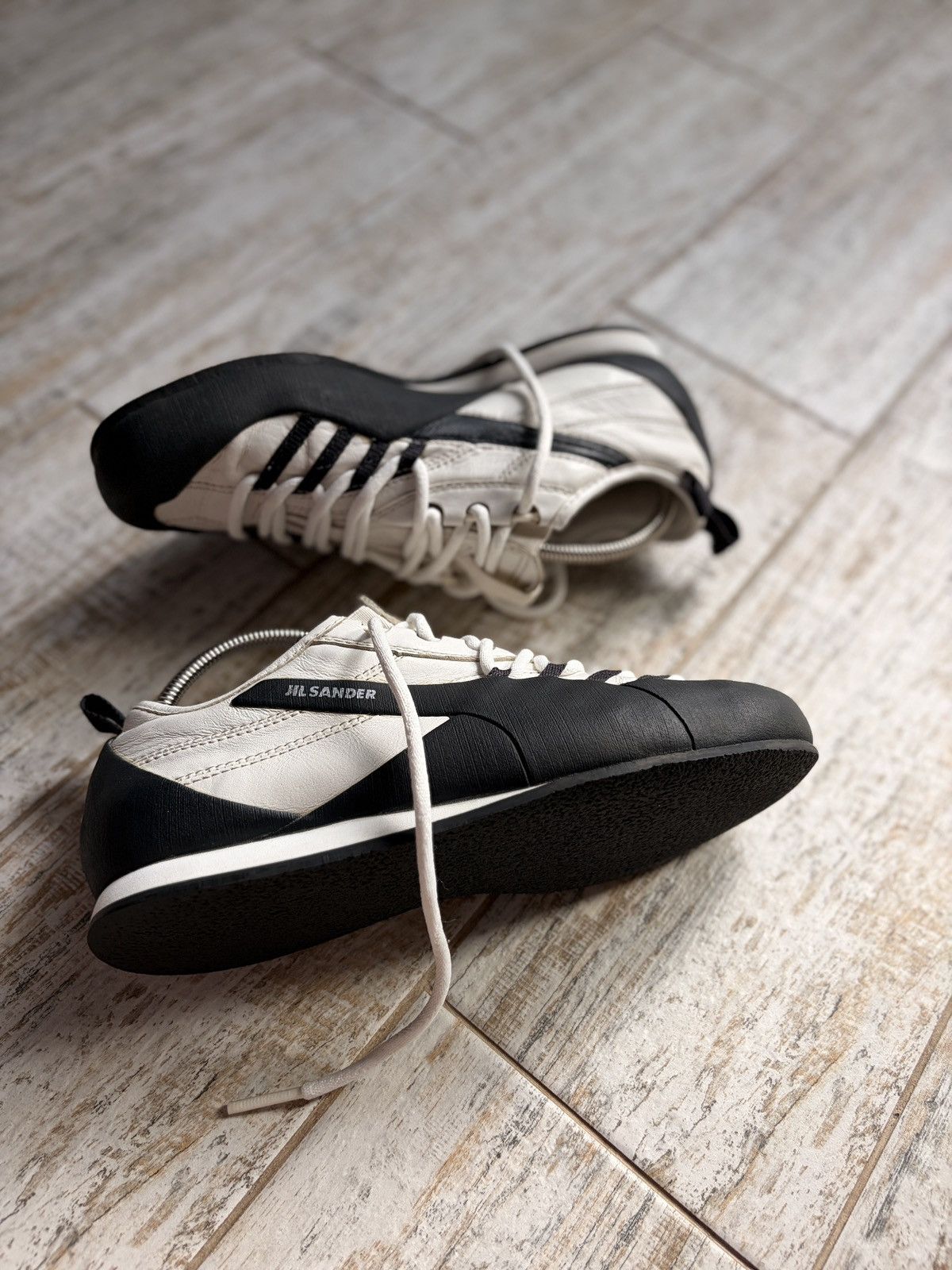 Jil Sander × Puma Archival Puma Jil Sander Leather Sneakers Rare Vintage Y2K Size US 6 / IT 36 - 2 Thumbnail