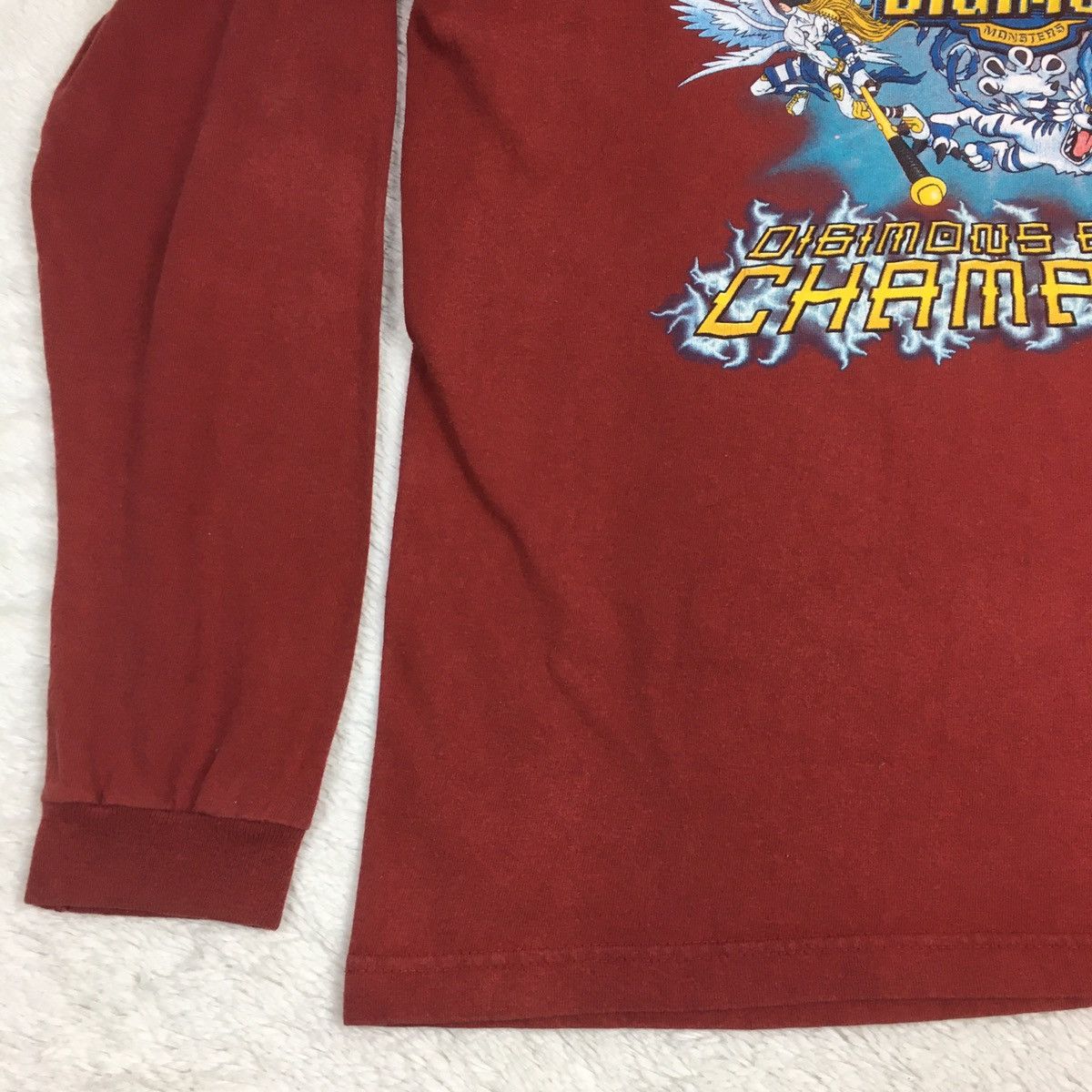 Cartoon Network × Nintendo × Vintage Vintage 2000 Digimon Long Sleeve Size US M / EU 48-50 / 2 - 3 Thumbnail