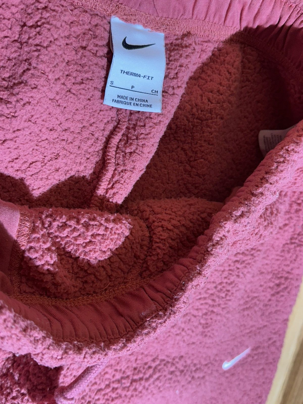 Nike Nike Pink Fleece sweatPants Size 27" / US 4 / IT 40 - 4 Thumbnail