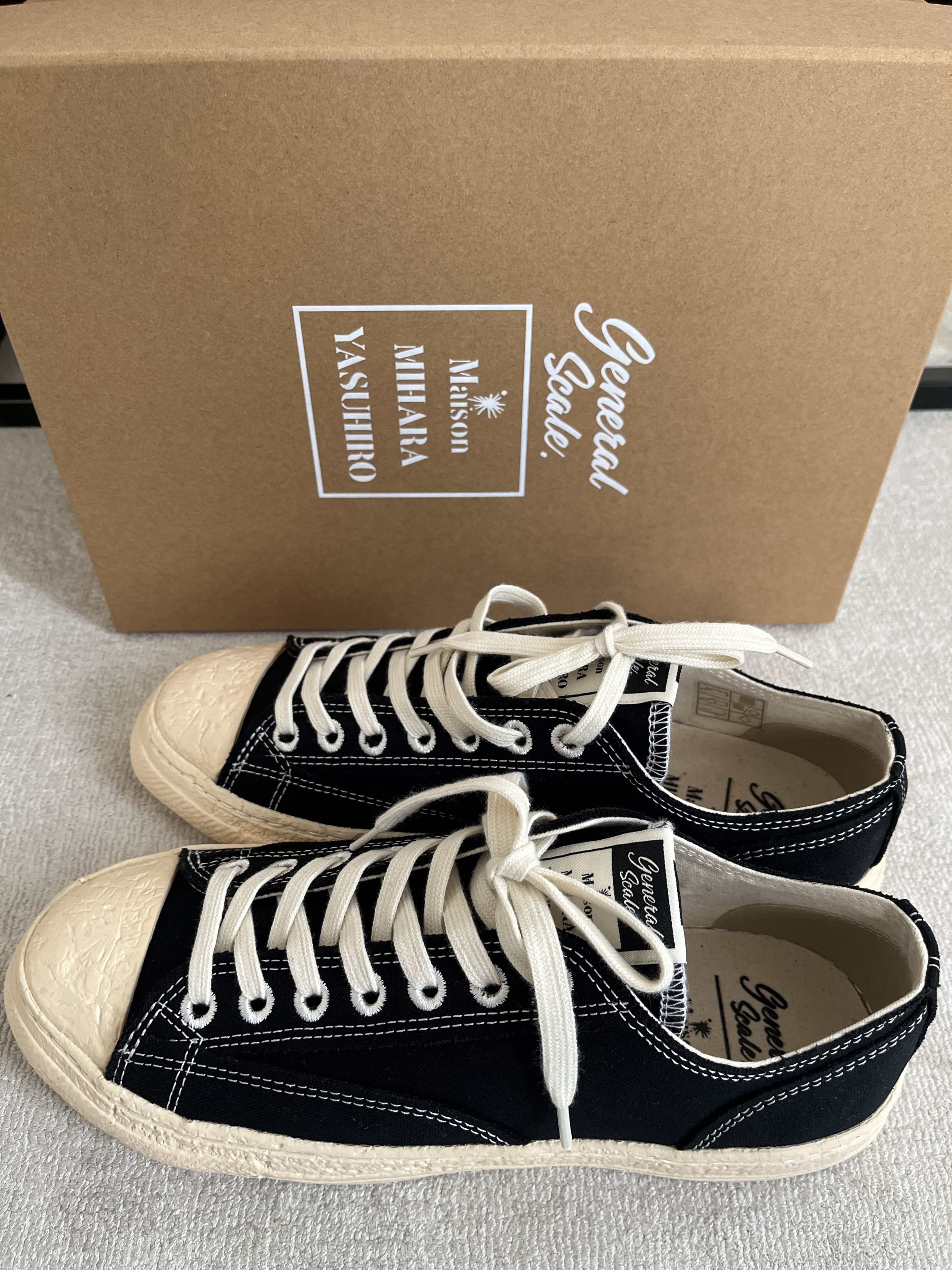 Maison MIHARA YASUHIRO ROY" PAST Sole Canvas Low-top Sneaker Size US 10 / EU 43 - 7 Thumbnail