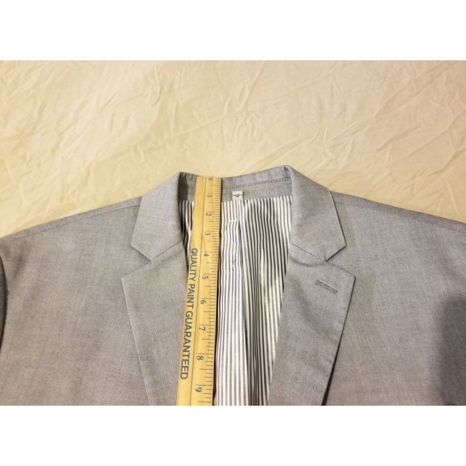 Express Express Jacket Blazer 44R Regular Gray Mens 3-in-1 Jacket Blazer Gray Mens Express 44R Regular Gray Size 44R - 4 Thumbnail