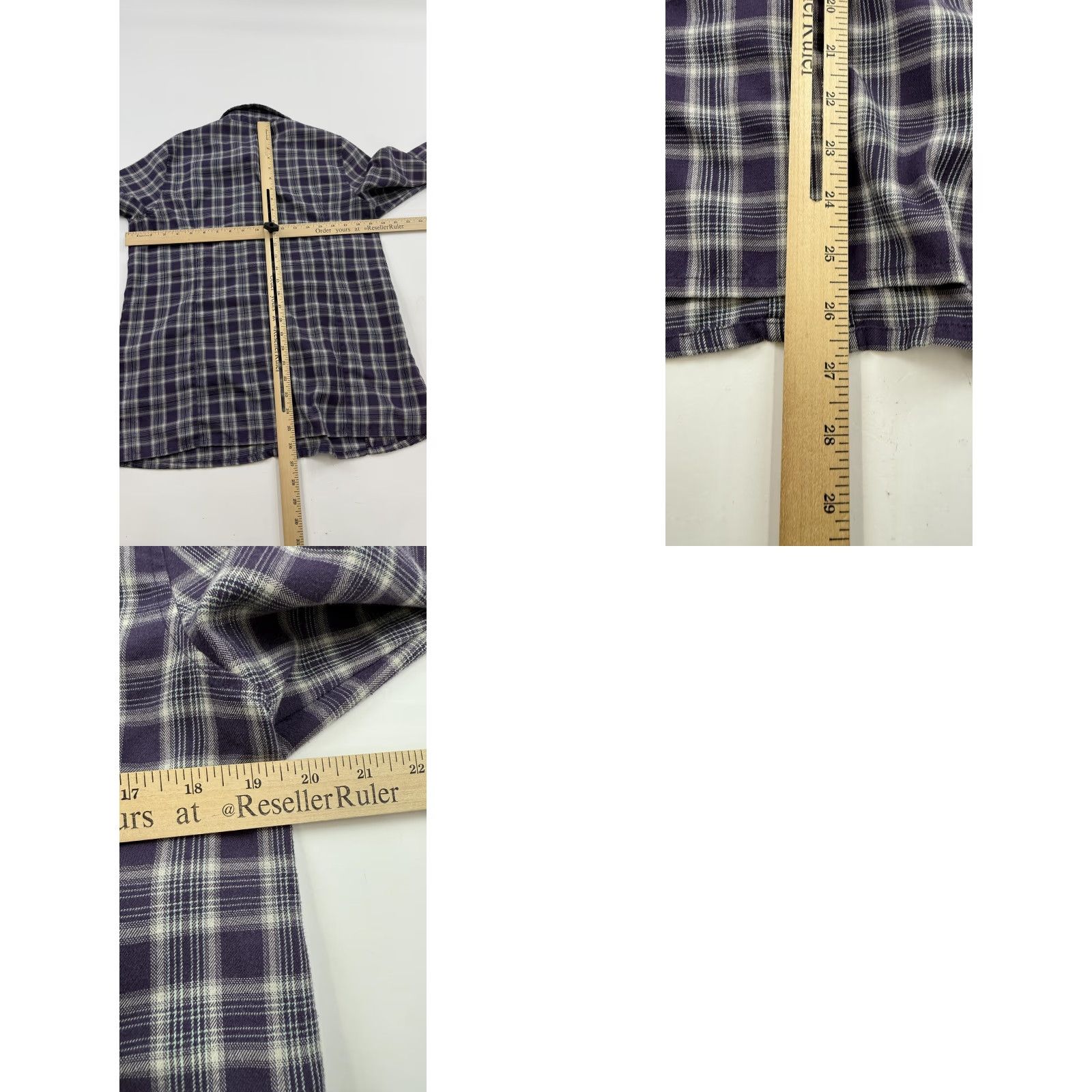 Royal Robbins Royal Robbins Shirt Mens Large Plaid Button Up Outdoor Hiking Flannel Purple Size US L / EU 52-54 / 3 - 8 Thumbnail
