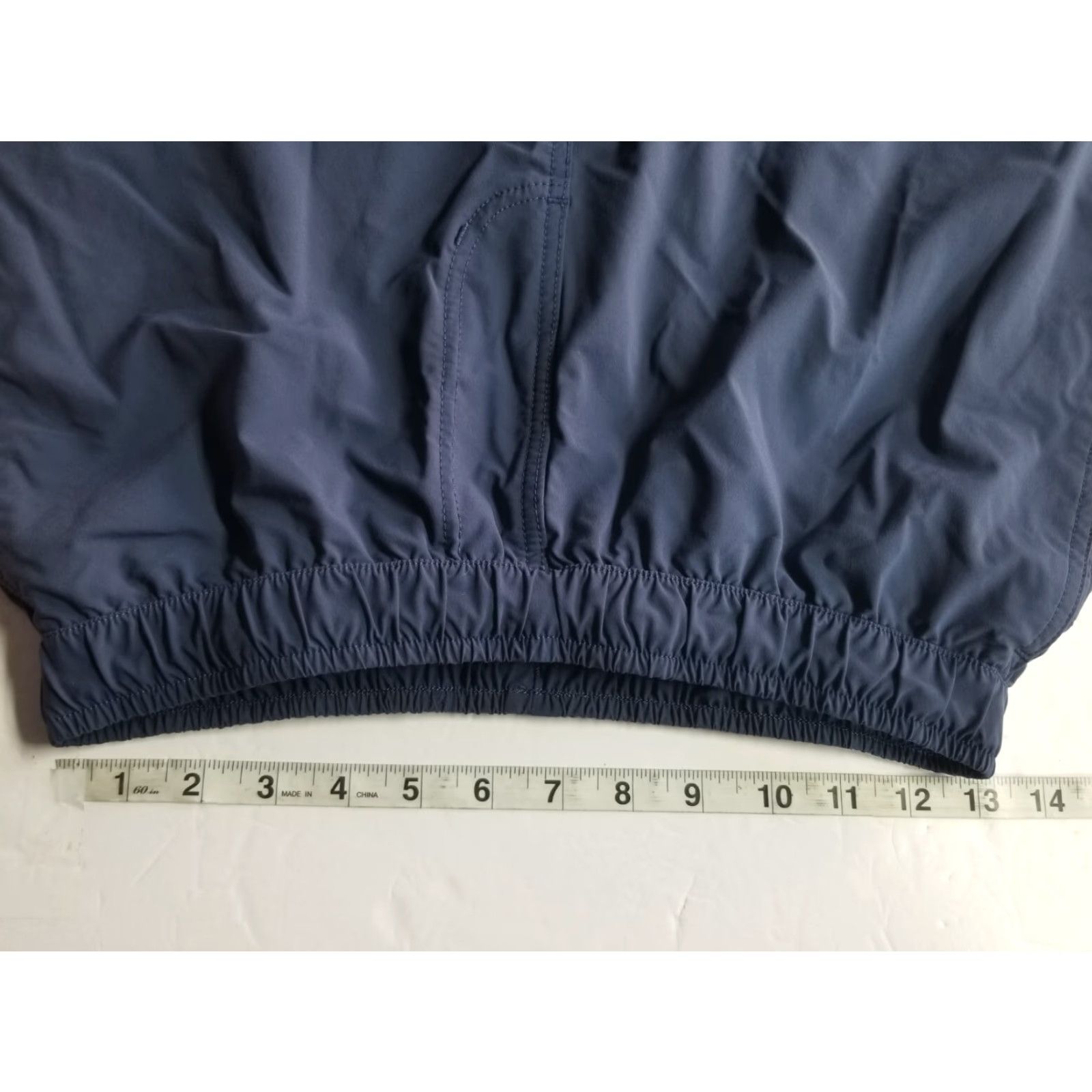 Vintage Myles Shorts Mens Medium Blue Athletic Outdoor Casual Nylon Blended Fabric Drawstring Pockets Active Size US 31 - 3 Thumbnail