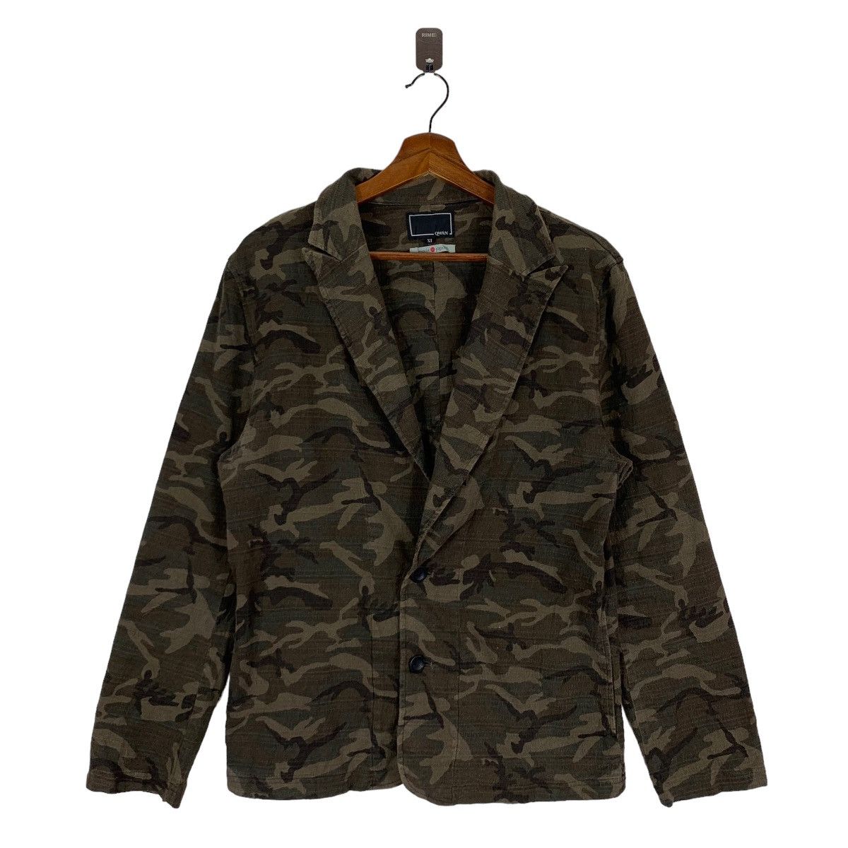 Designer × If Six Was Nine × Vintage Vintage Japanese Brand Qwan Camouflaged Coat Size XL / US 12-14 / IT 48-50 - 2 Thumbnail