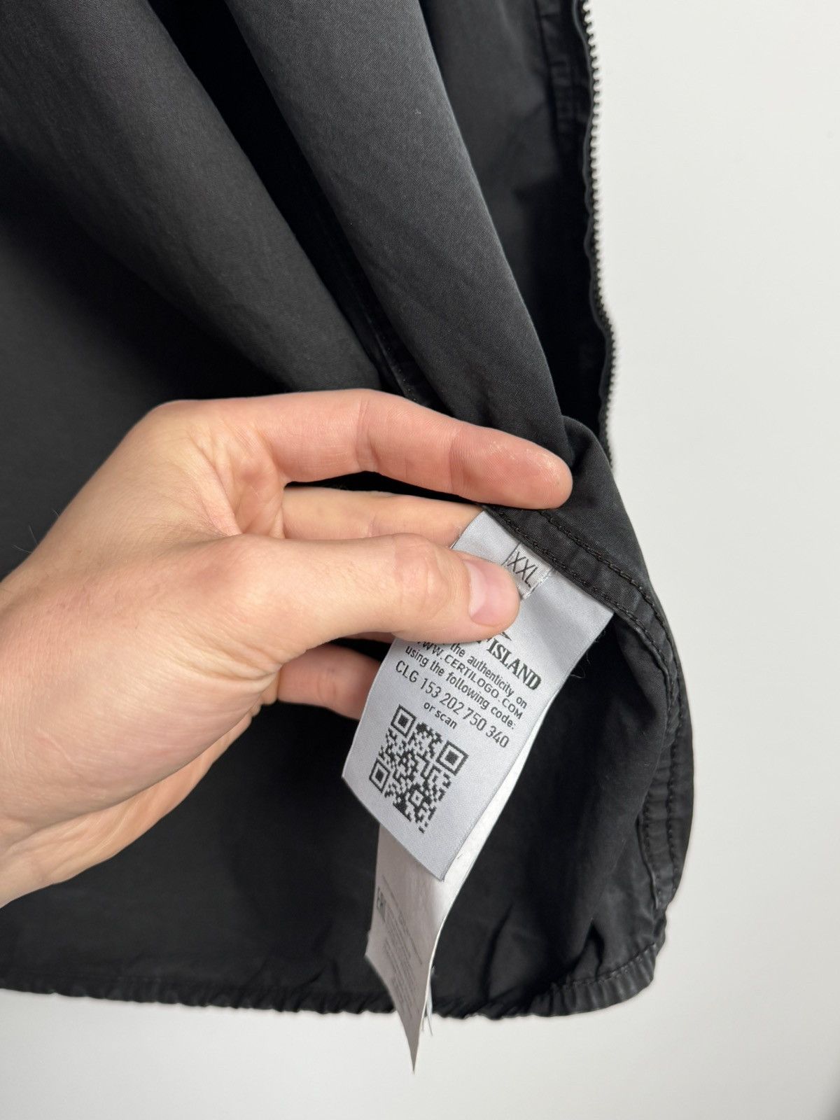 Stone Island Stone Island Vintage Overshirt Jacket Black Full Zip Compass Size US XXL / EU 58 / 5 - 19 Thumbnail