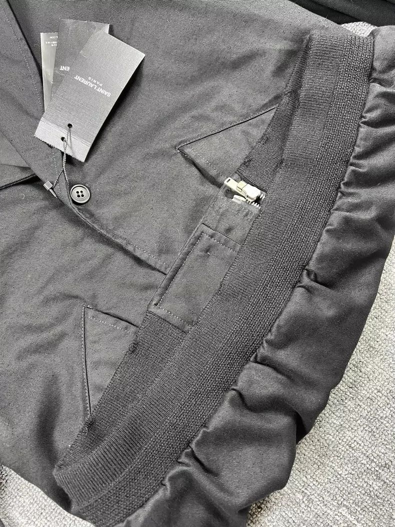 Saint Laurent Paris Saint Laurent Paris 19ss sword collar bomber jacket Nextarr Size US L / EU 52-54 / 3 - 4 Thumbnail