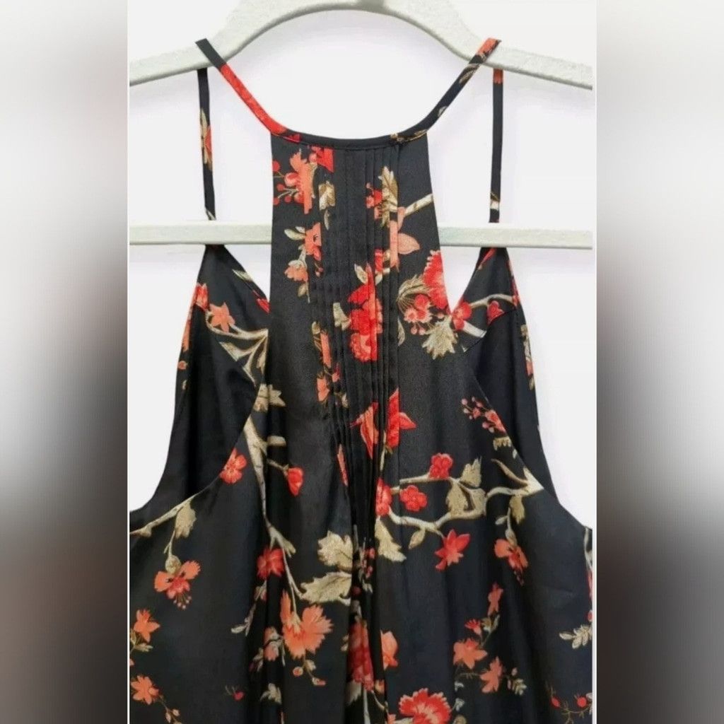 Joie NWT Joie Jossa Pintuck Pleated Floral Dress Size L / US 10 / IT 46 - 7 Thumbnail