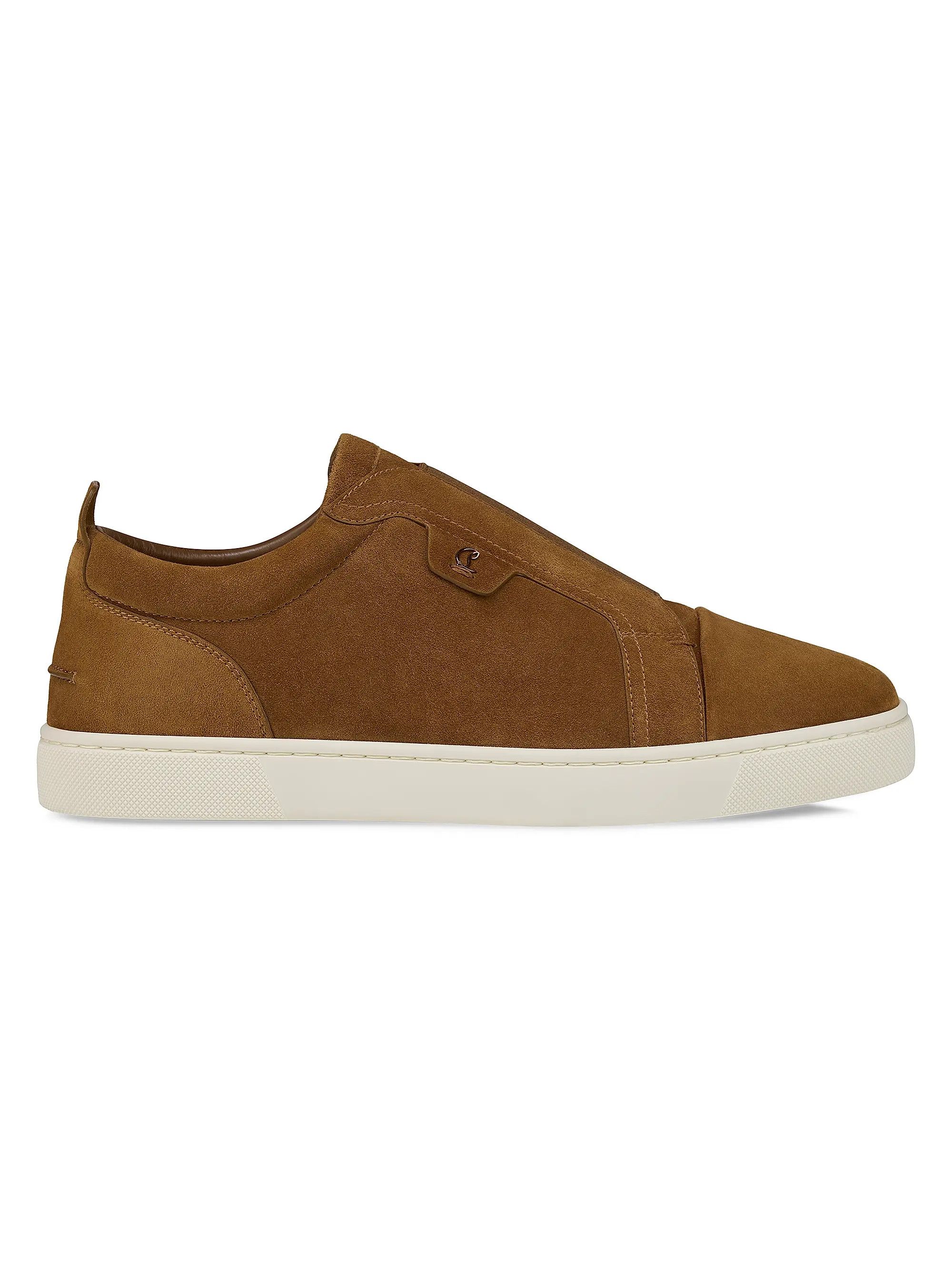 Christian Louboutin os11x0526 St Louis Suede Sneakers in Brown Size US 12 / EU 45 - 1 Thumbnail