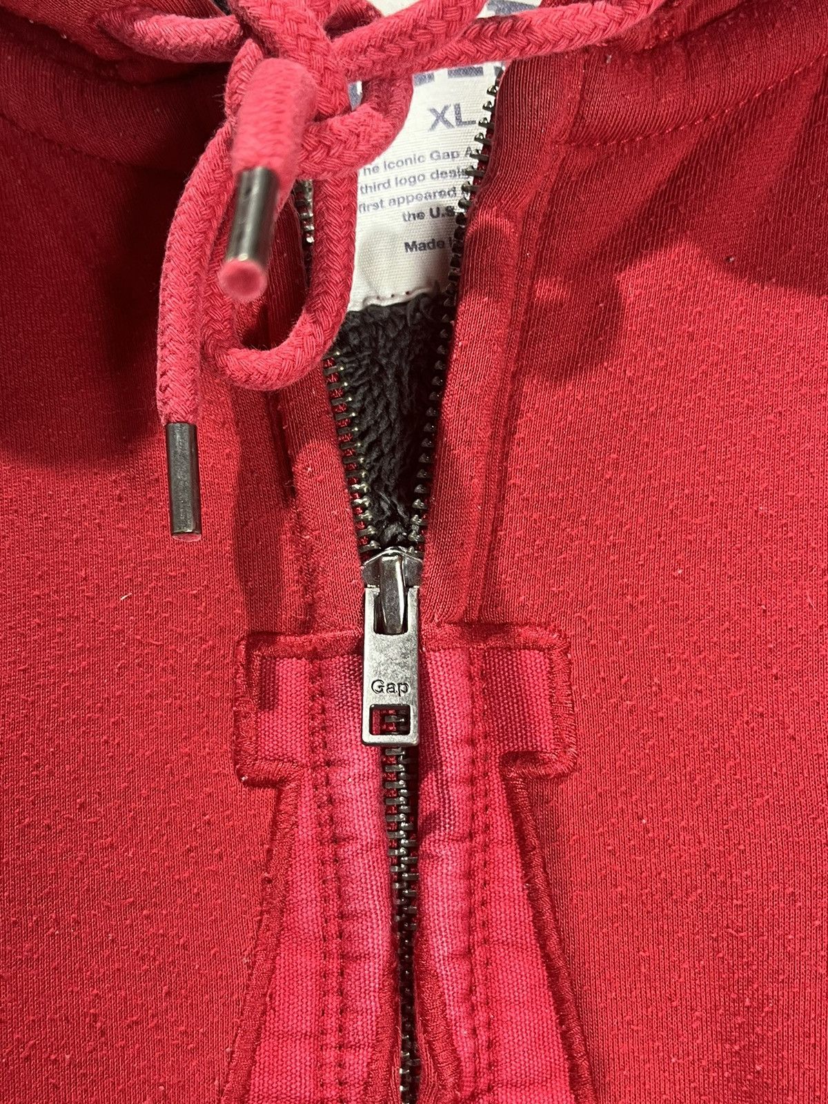 Gap × Yeezy Vintage Gap Sherpa Hoodie Zipper Size US XL / EU 56 / 4 - 5 Thumbnail