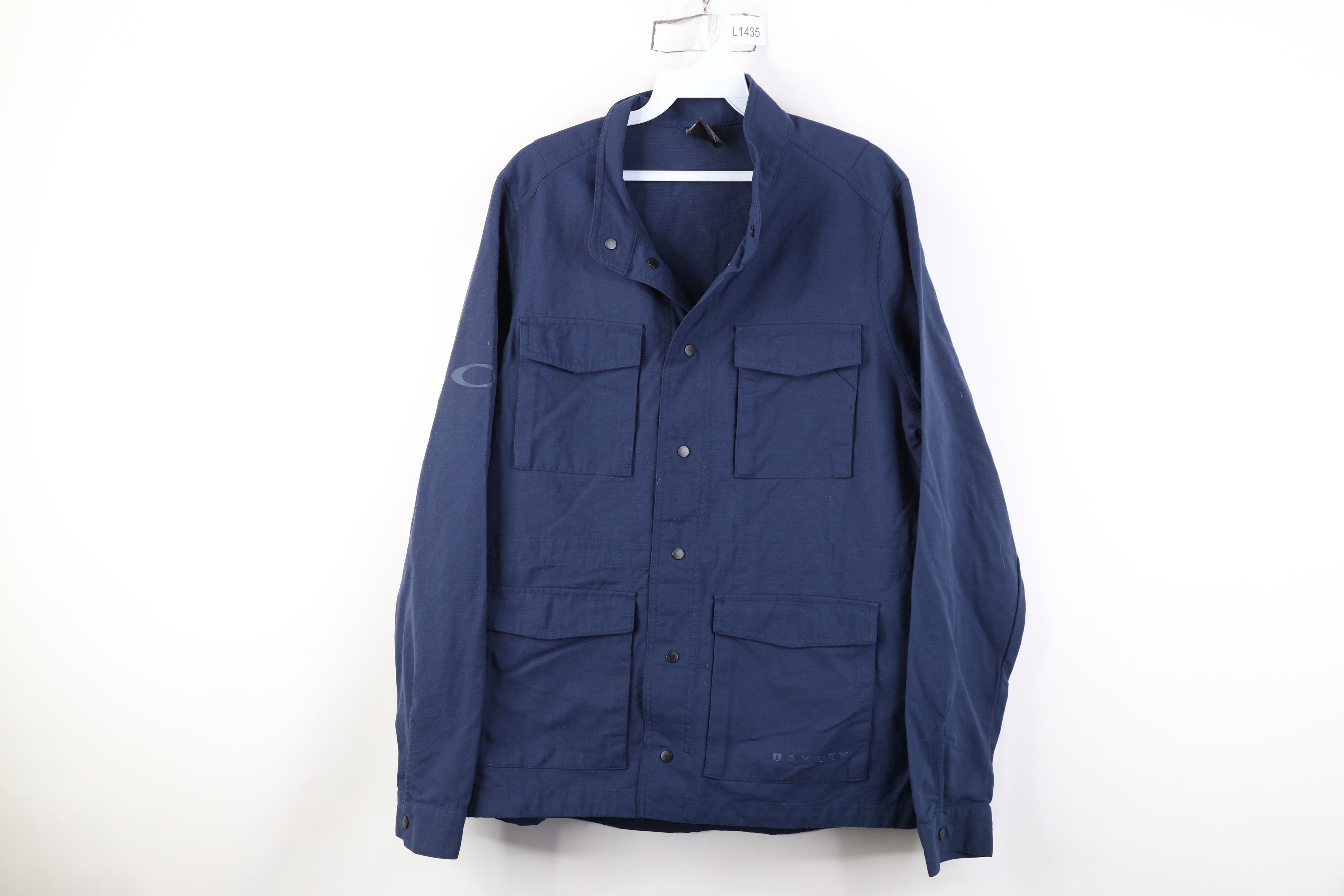 Oakley Vintage Y2K Oakley Ripstop Snap Button Shirt Jacket Jac Size US M / EU 48-50 / 2 - 1 Thumbnail