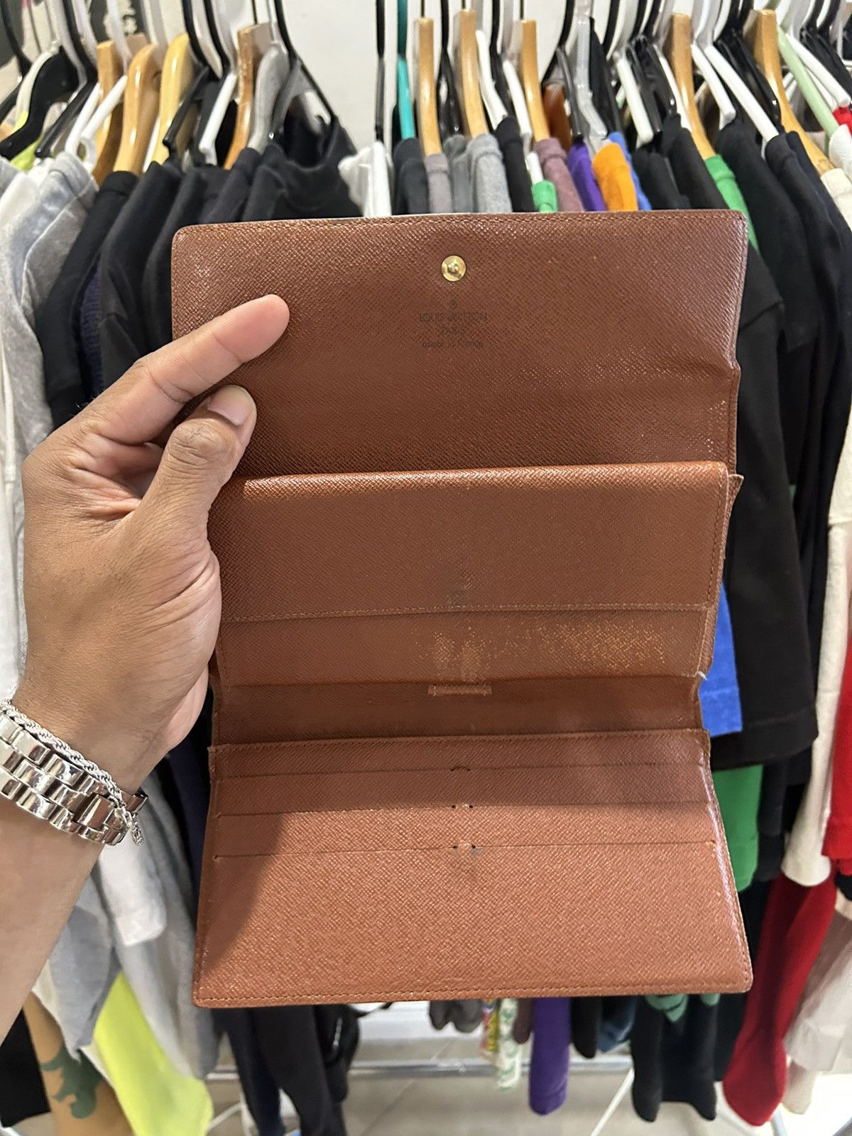 Louis Vuitton Louis Vuitton monogram Sarah longwallet Size ONE SIZE - 4 Thumbnail