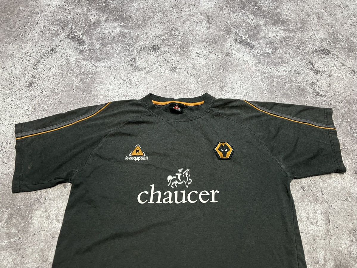 Le Coq Sportif Vintage 00s Wolverhampton Football Jersey Le Coq Sportif Size US L / EU 52-54 / 3 - 4 Thumbnail