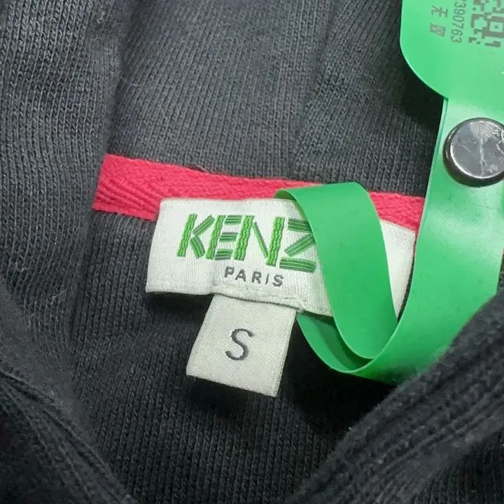 Kenzo Kenzo Black Tiger Emblem Hooded Sweatshirt -2507 Size S / US 4 / IT 40 - 5 Thumbnail