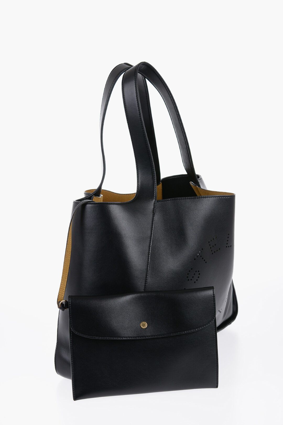 Stella McCartney og1mm0824 Size: OS / Leather Bag With Perforated Logo Size ONE SIZE - 2 Thumbnail