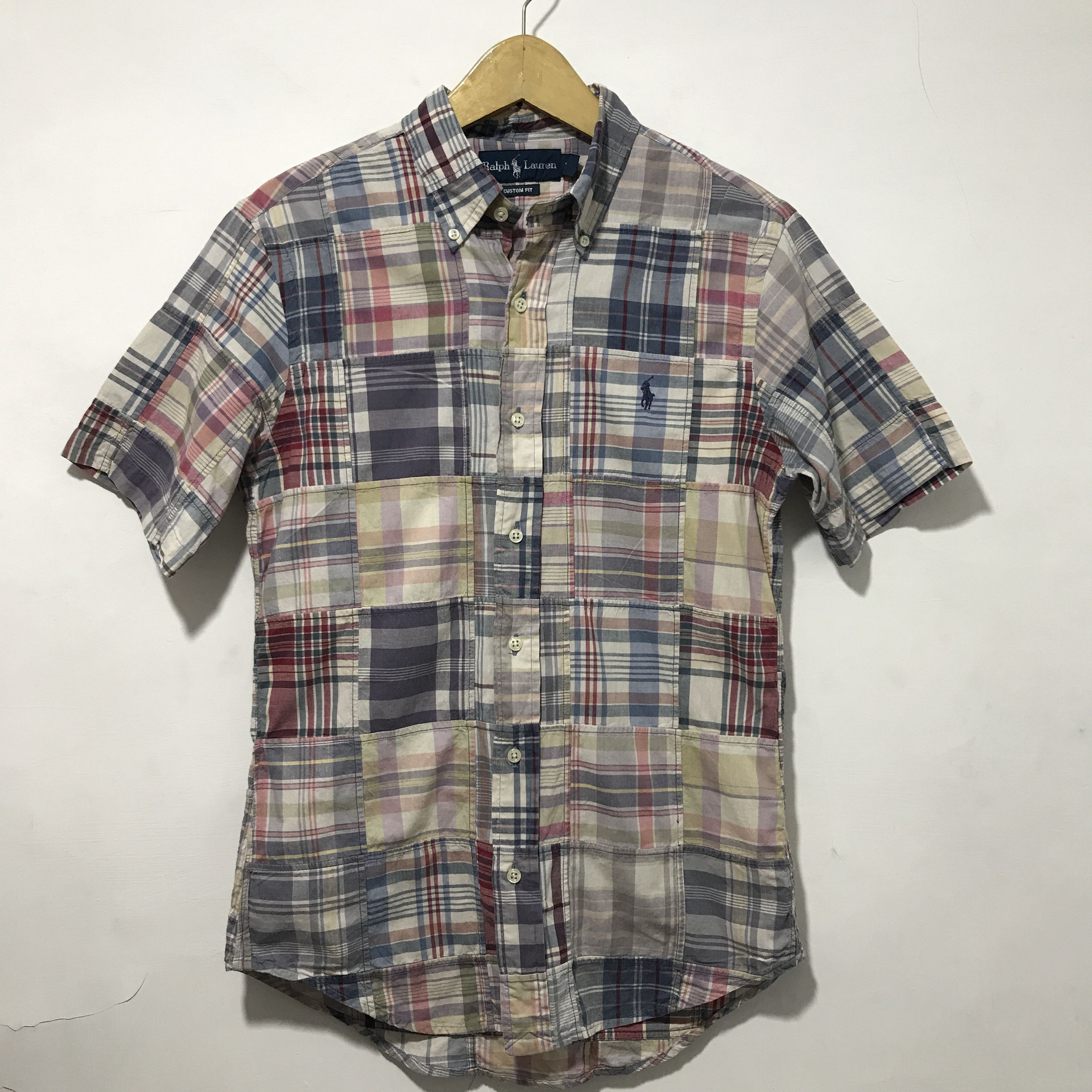 Polo Ralph Lauren POLO RALPH LAUREN PATCHWORK SHIRT Size US S / EU 44-46 / 1 - 1 Thumbnail