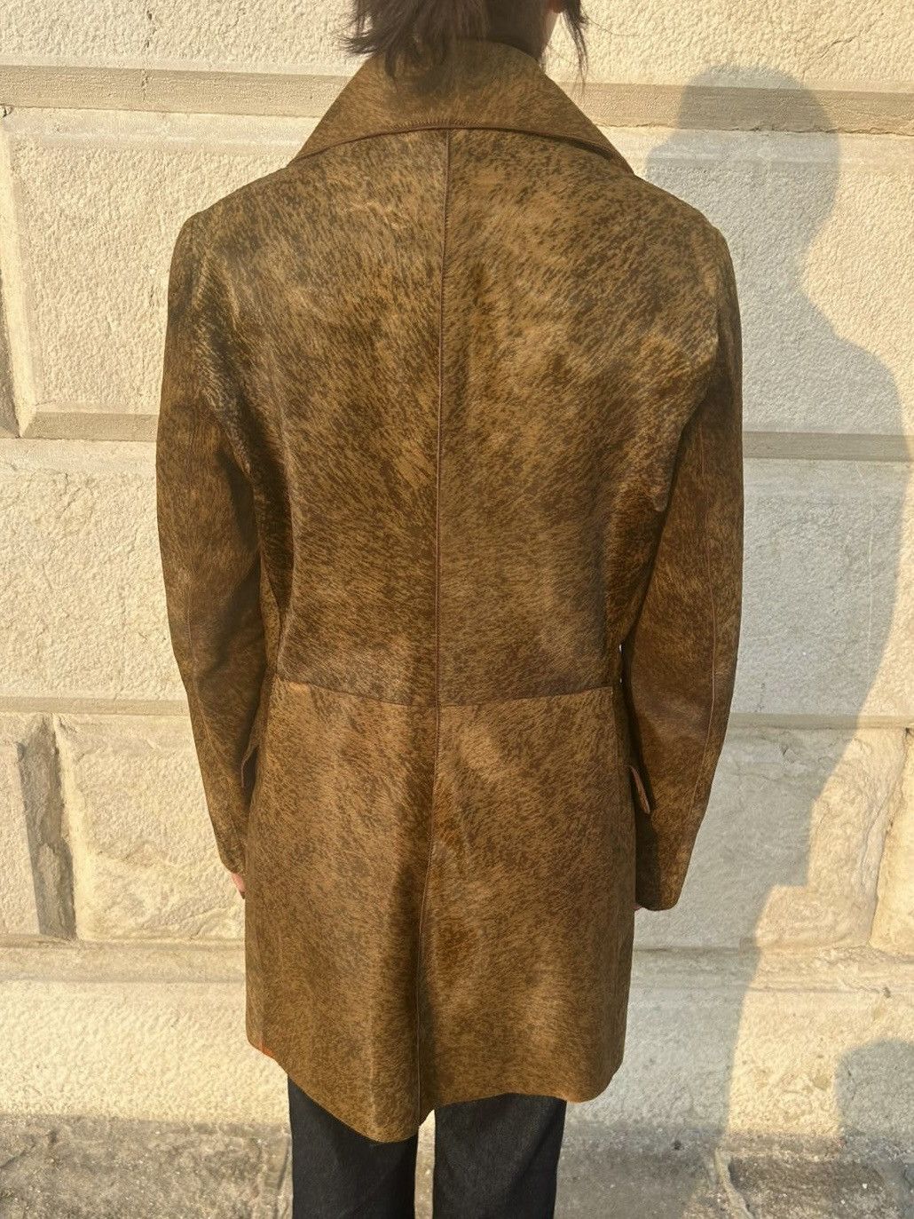 Aquascutum Iconic AQUASCUTUM Pony Skin Luxury Coat woman IT size 44 Size M / US 6-8 / IT 42-44 - 9 Thumbnail