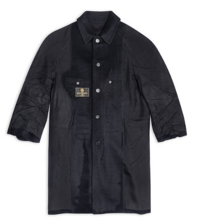 Balenciaga o1mt1gz0924 Inside Out Carcoat in Black Size US S / EU 44-46 / 1 - 1 Thumbnail