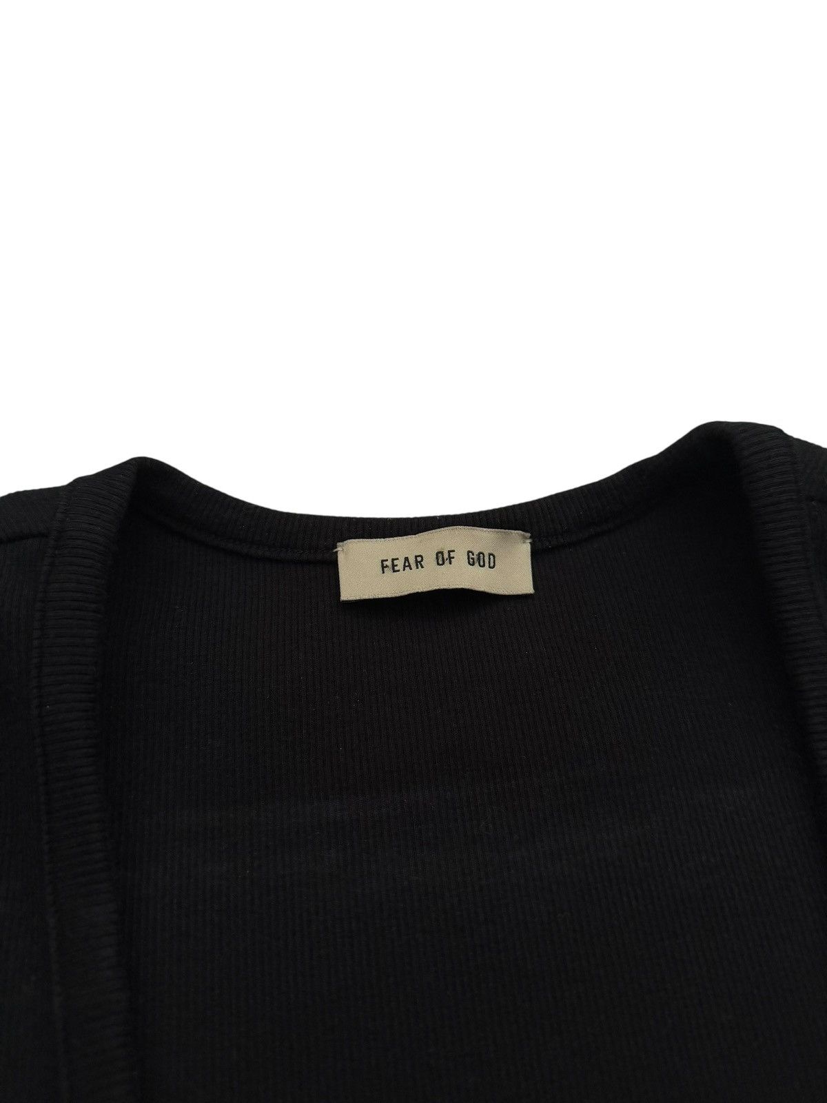 Fear of God Mainline Ribbed Tank Top Size US S / EU 44-46 / 1 - 4 Thumbnail
