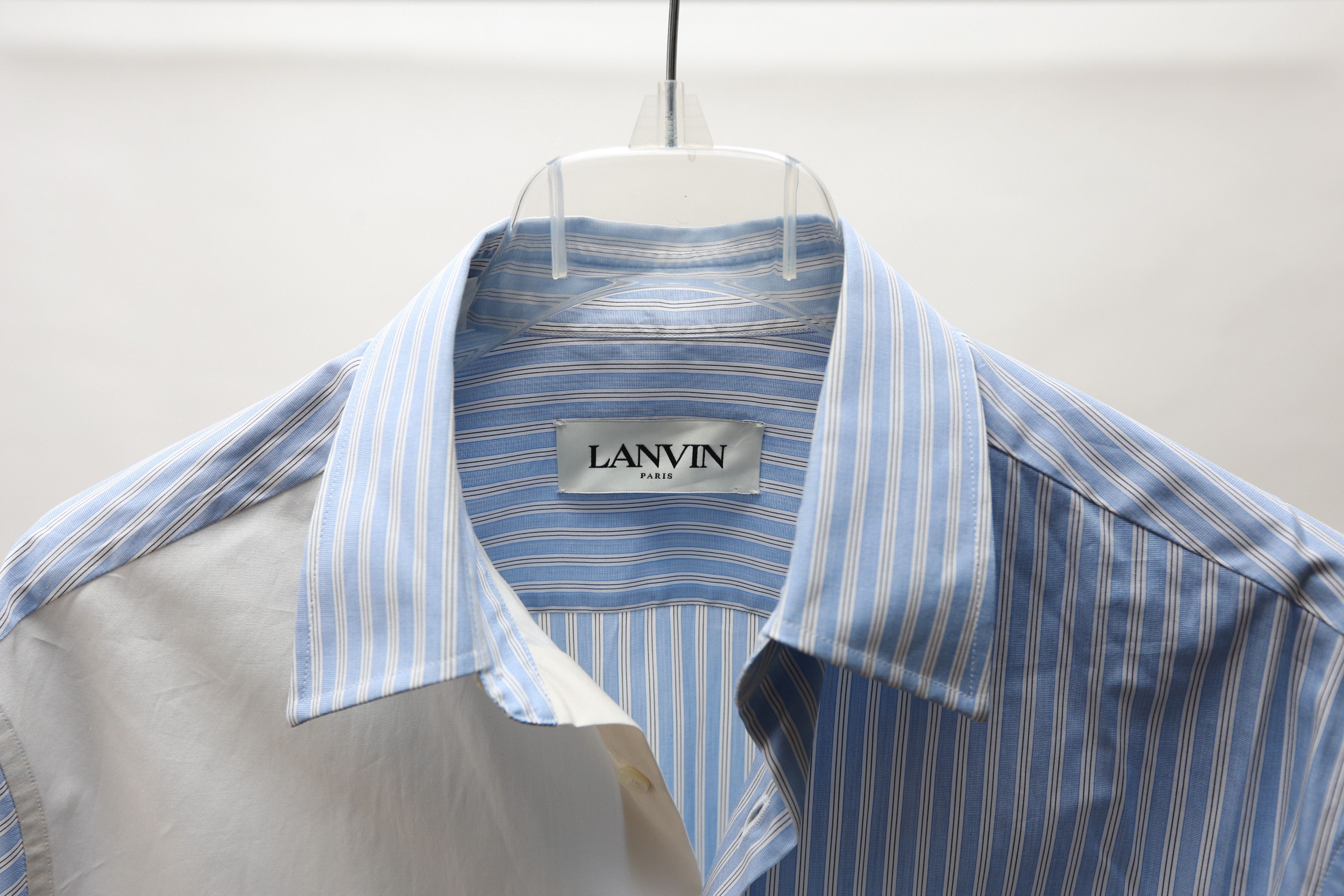 Lanvin Straight Shirt Double Cuf Size US L / EU 52-54 / 3 - 3 Thumbnail
