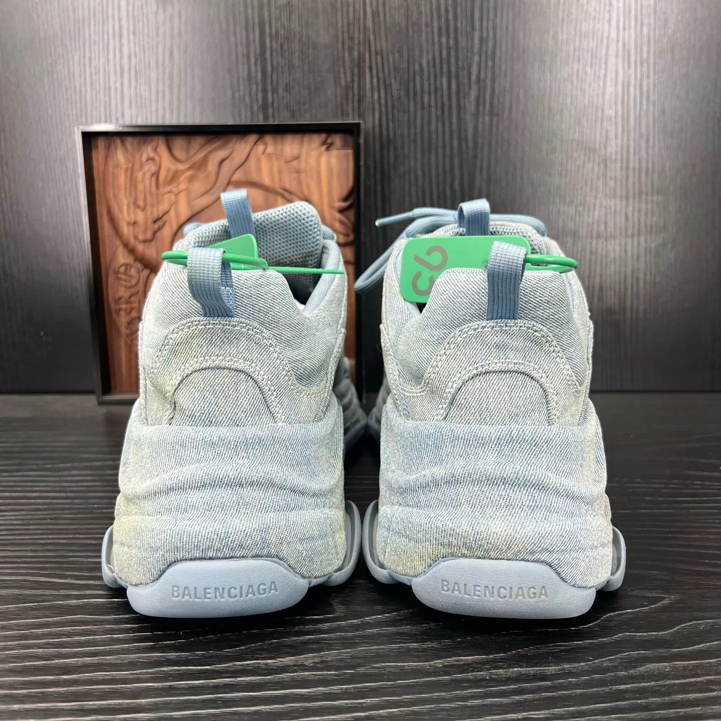 Balenciaga Balenciaga Triples Washed Denim 42 Original Box Worn 2x Size US 9 / EU 42 - 6 Thumbnail