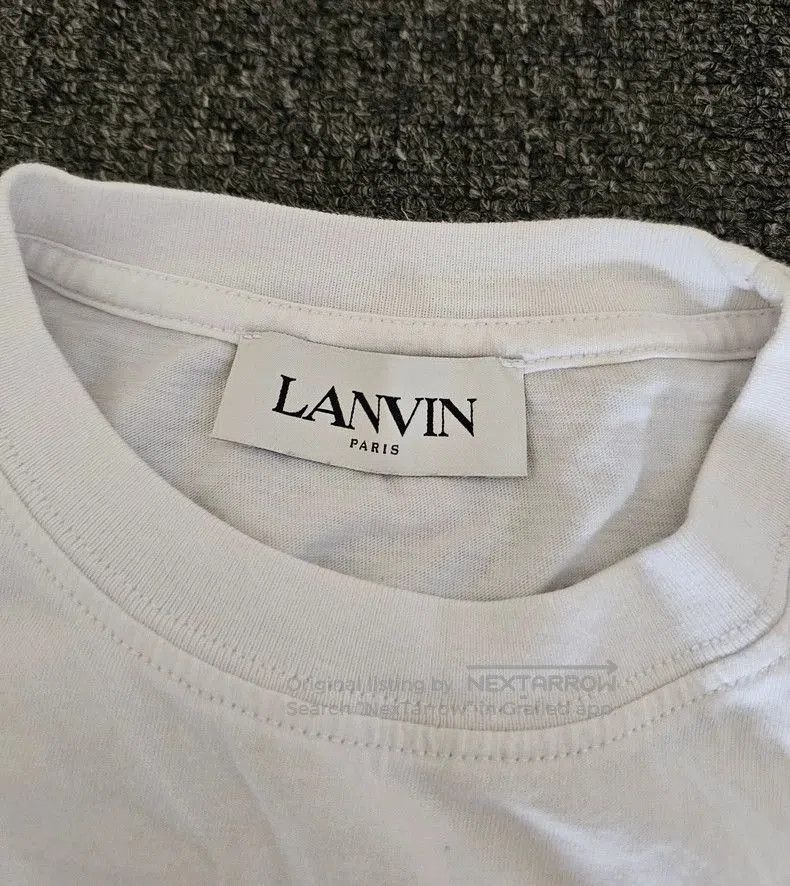 Lanvin Lanvin White Embroidered Short Sleeve T. Size US S / EU 44-46 / 1 - 3 Thumbnail